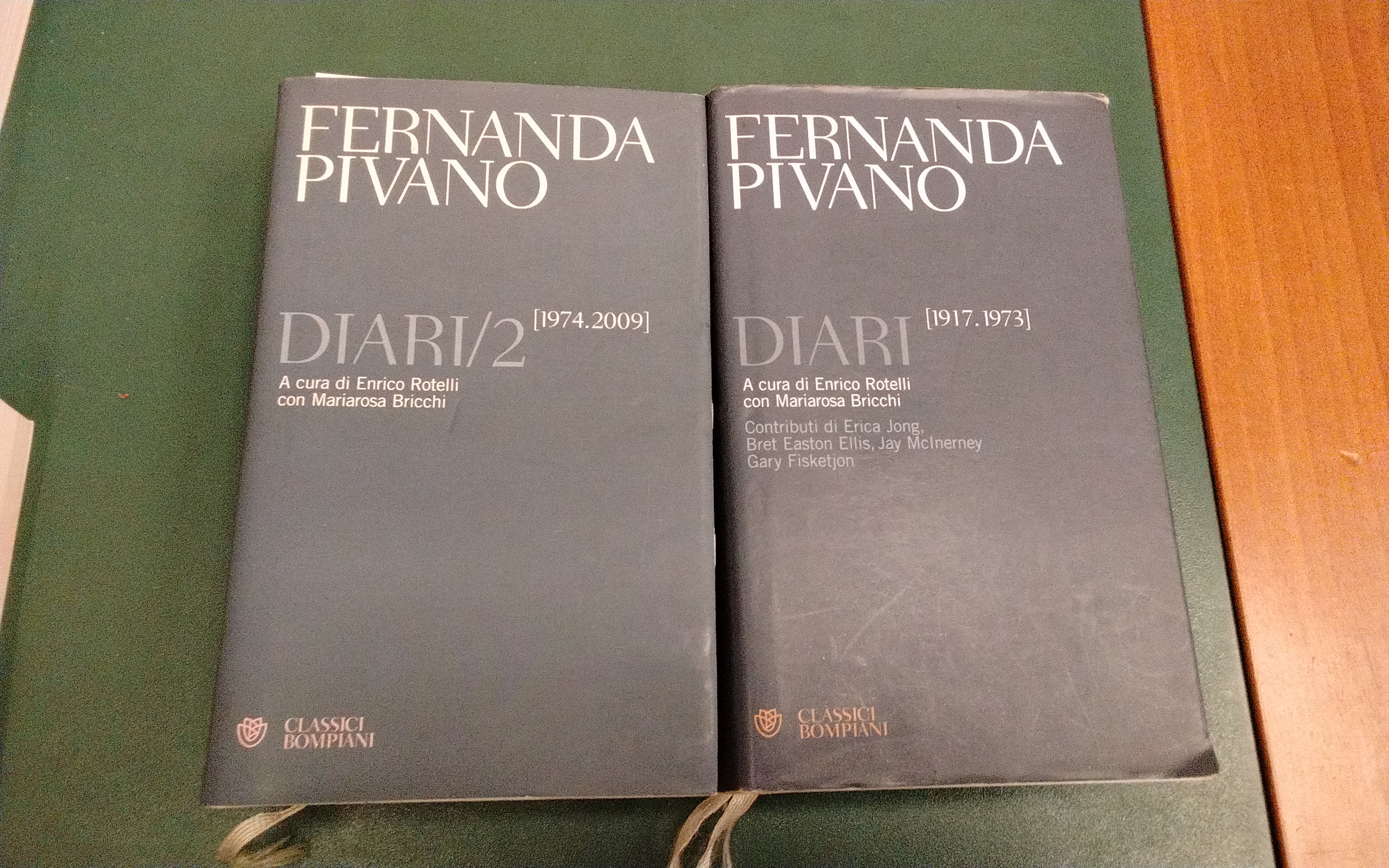 Diari ( 1917-1973 ) - ( 1974-2009 )