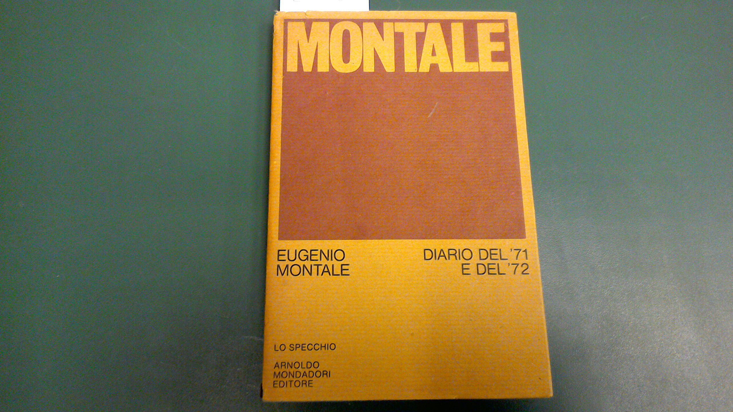 Diario del '71 e del '72