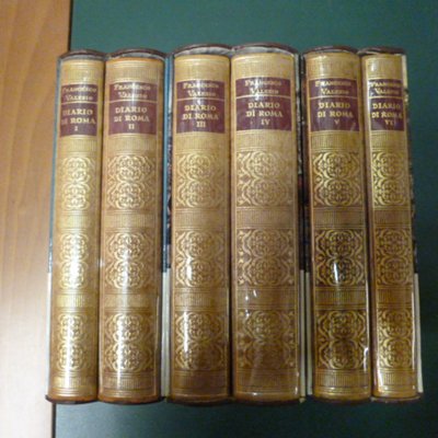 Diario di Roma 1700-1742 ( 6 volumi in 3 cofanetti …