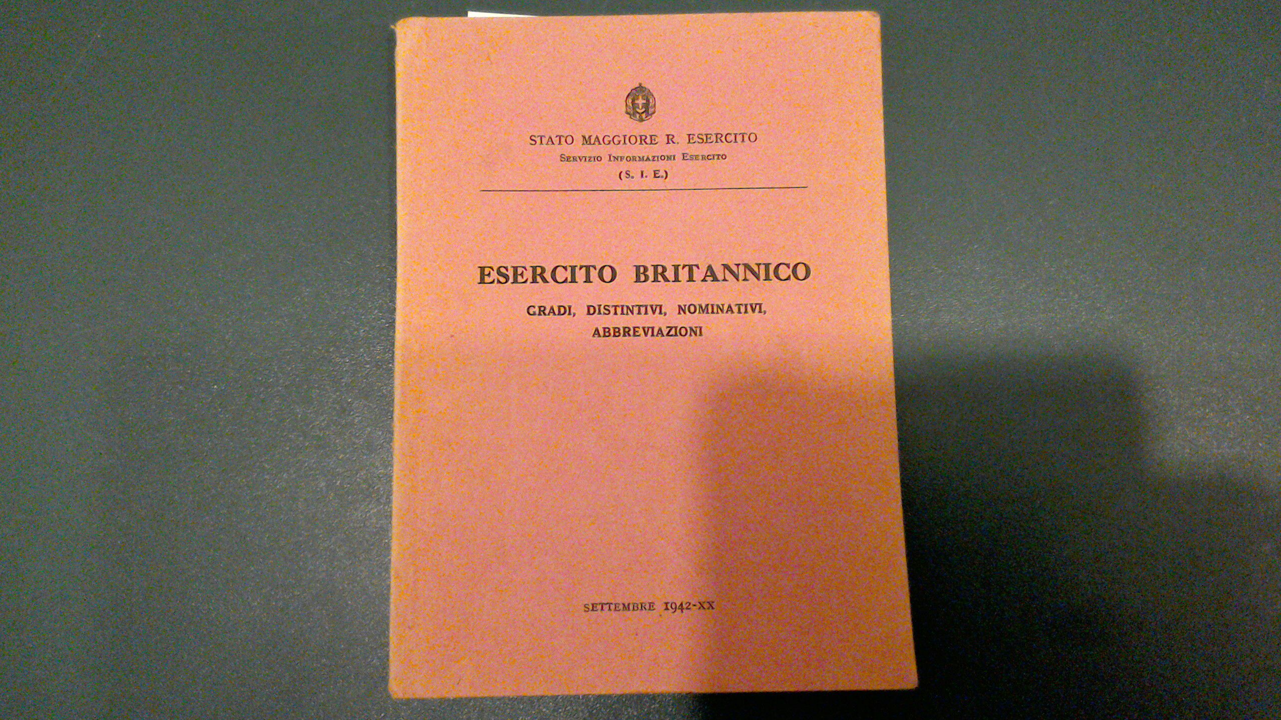 Esercito Britannico - gradi, distintivi, nominativi, abbreviazioni