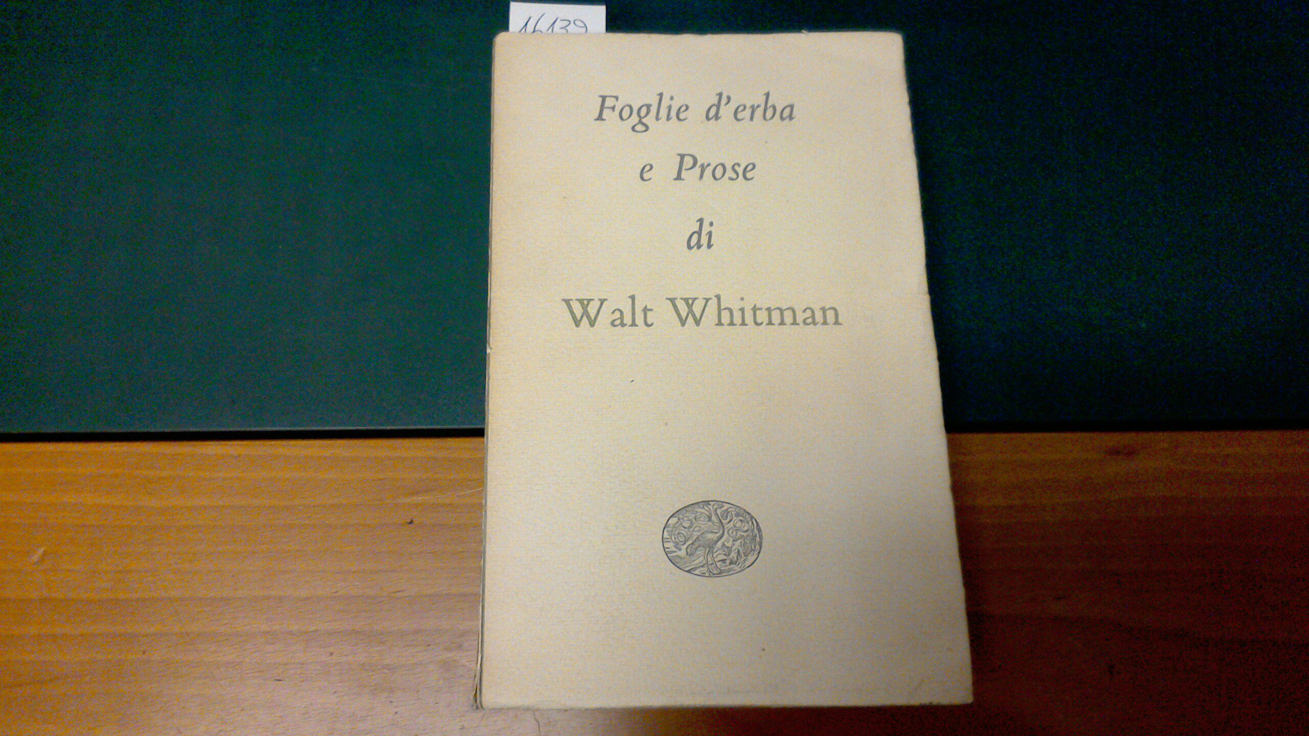 Foglie d'erba e prose