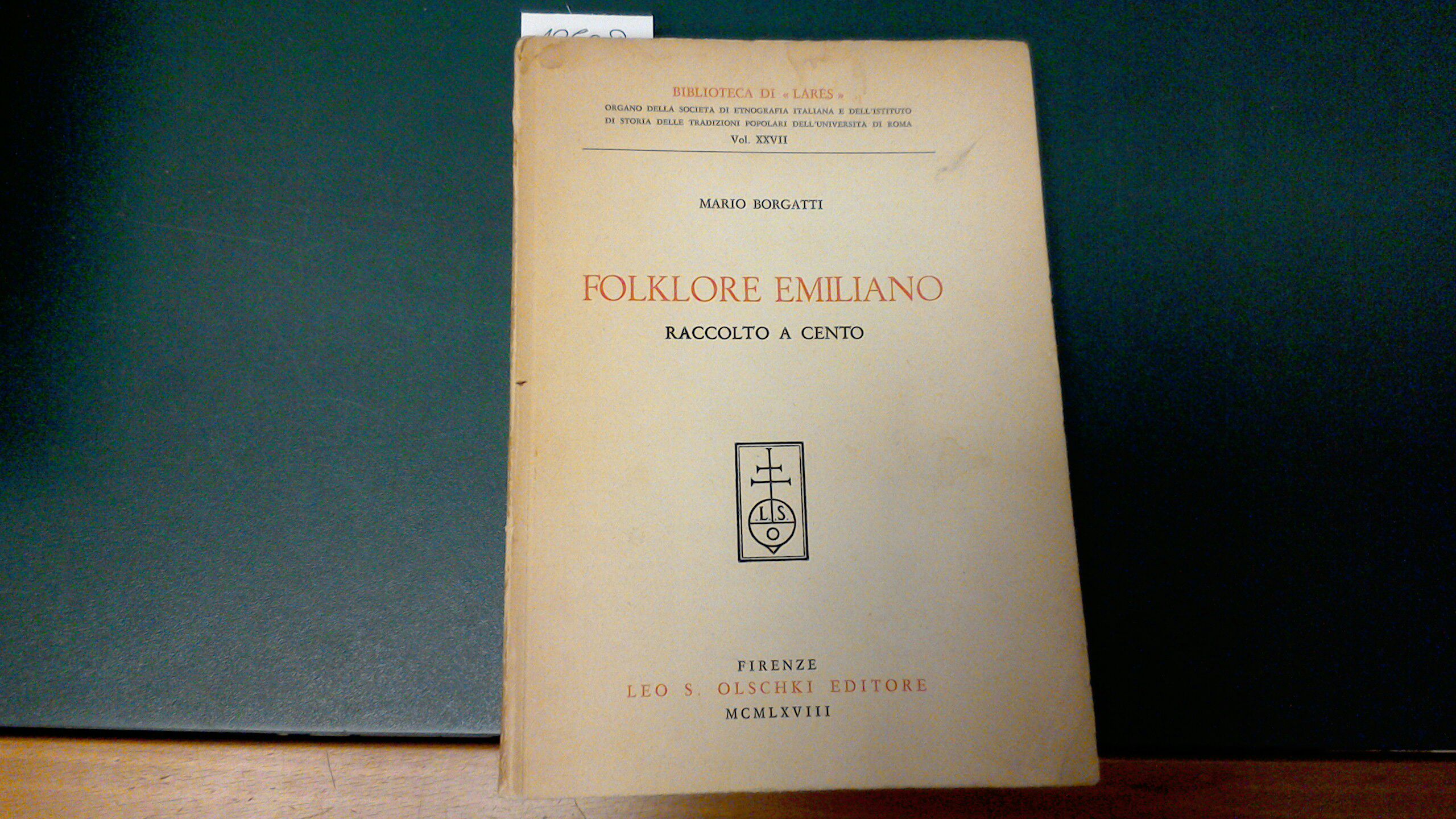 Folklore emiliano - raccolto a Cento