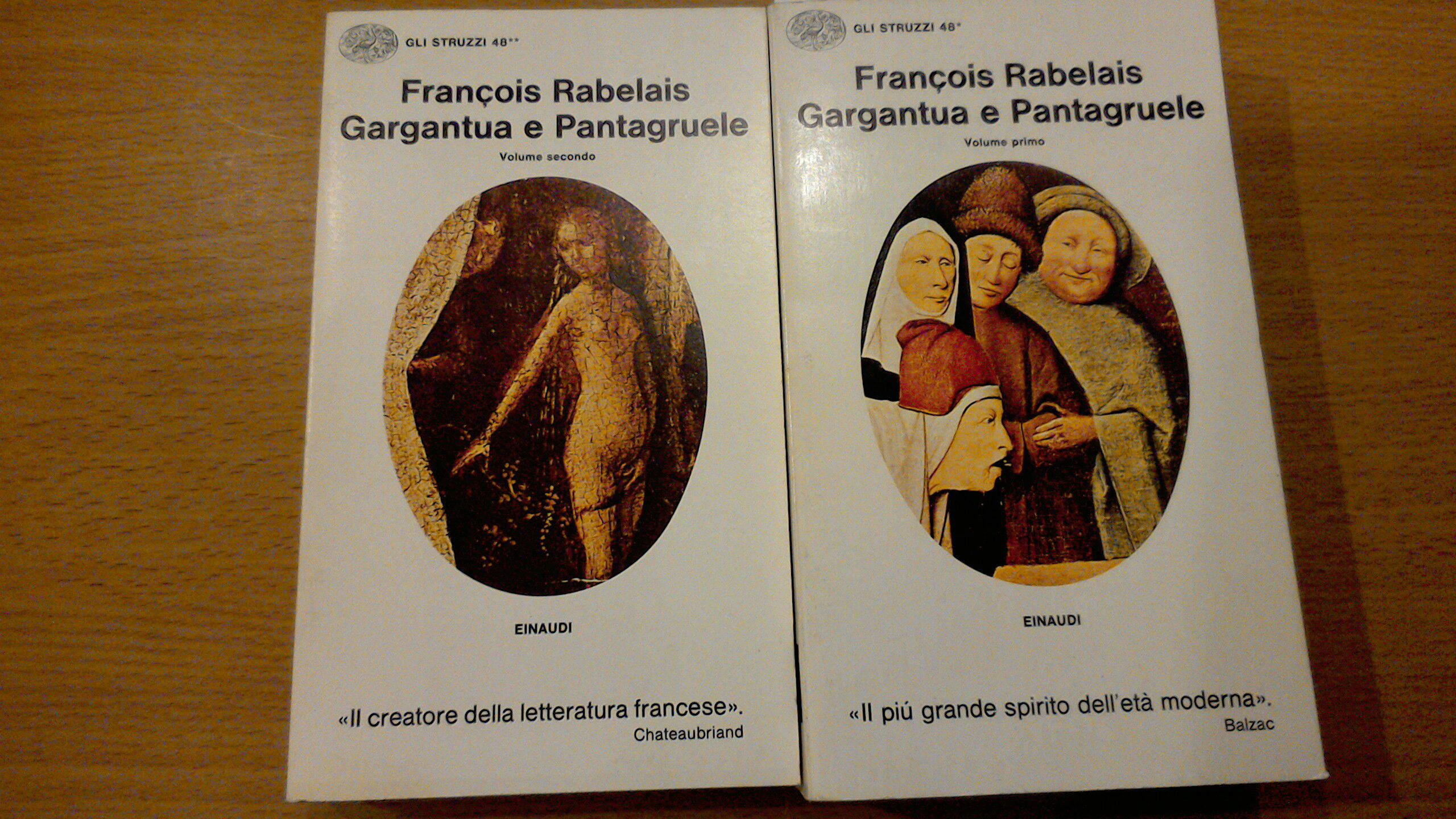 Gargantua e Pantagruele ( 2 volumi )