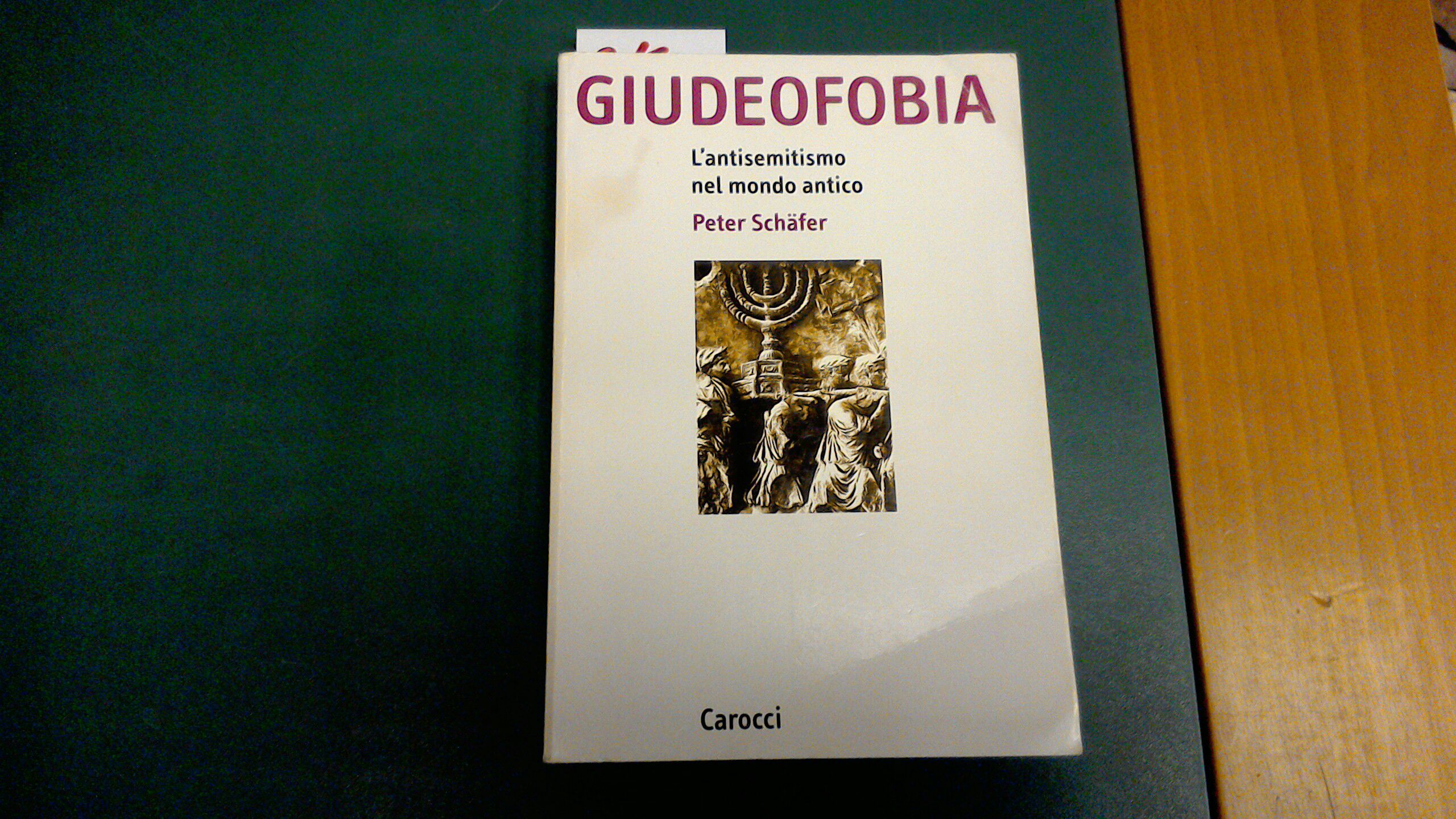 Giudeofobia - l'antisemitismo nel mondo antico