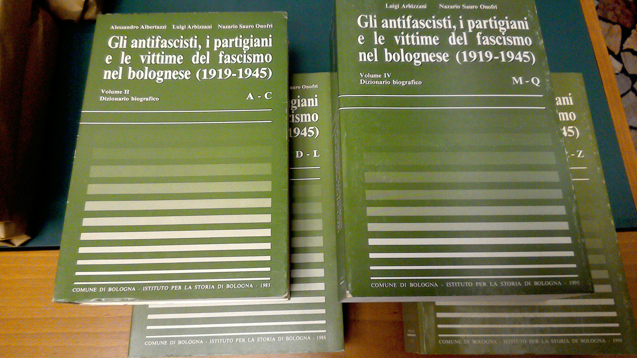 Gli antifascisti, i partigiani e le vittime del fascismo nel …