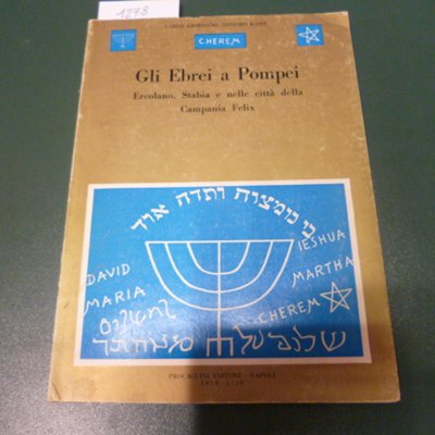 Gli ebrei a Pompei, Ercolano, Stabia e nelle città della …
