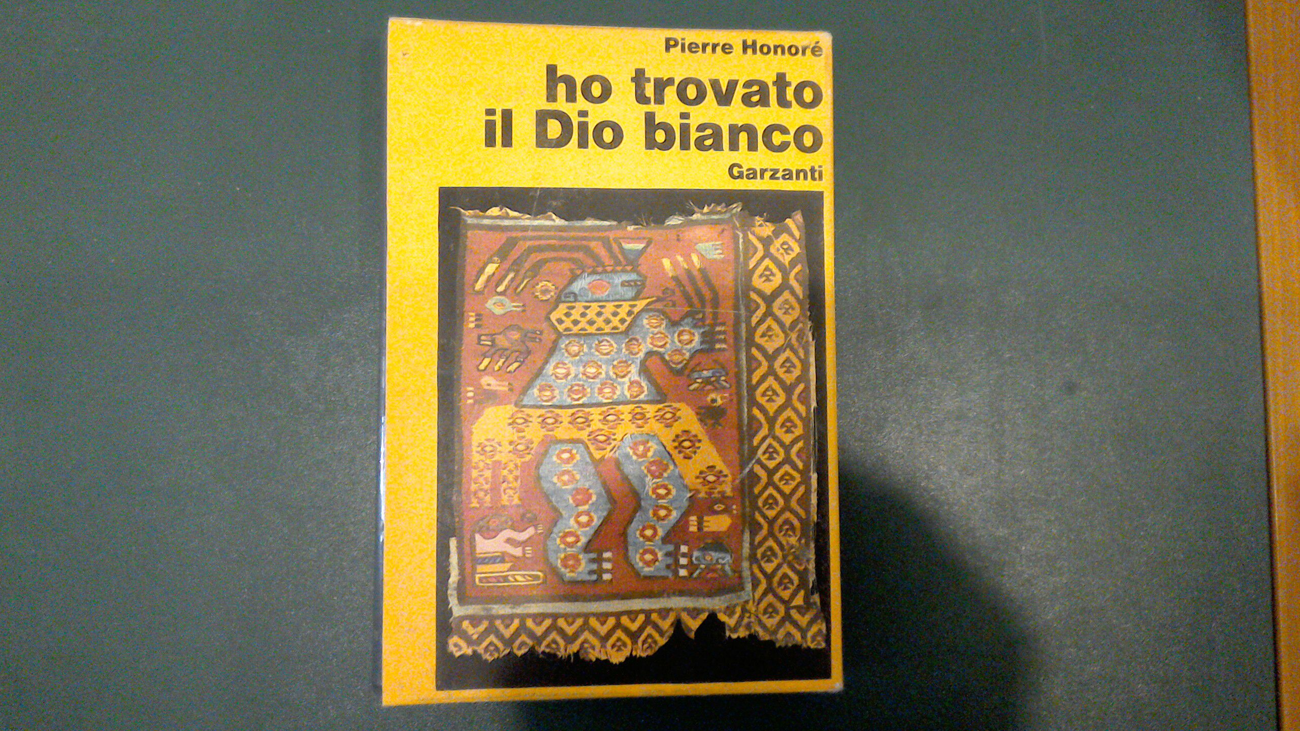 Ho trovato il Dio bianco