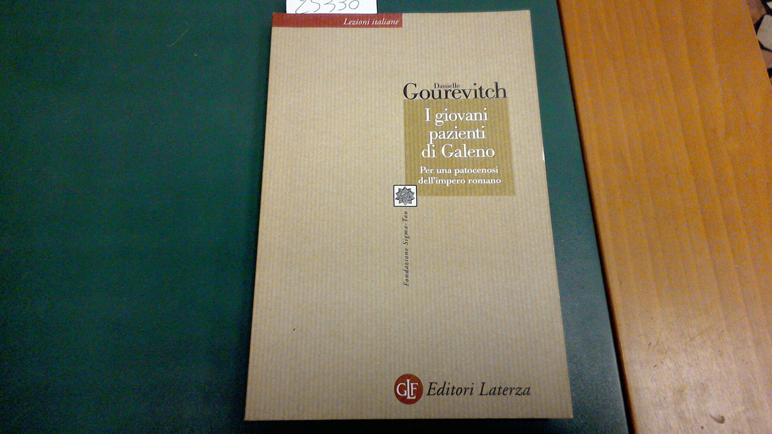 I giovani pazienti di Galeno - per una patocenosi dell'Impero …