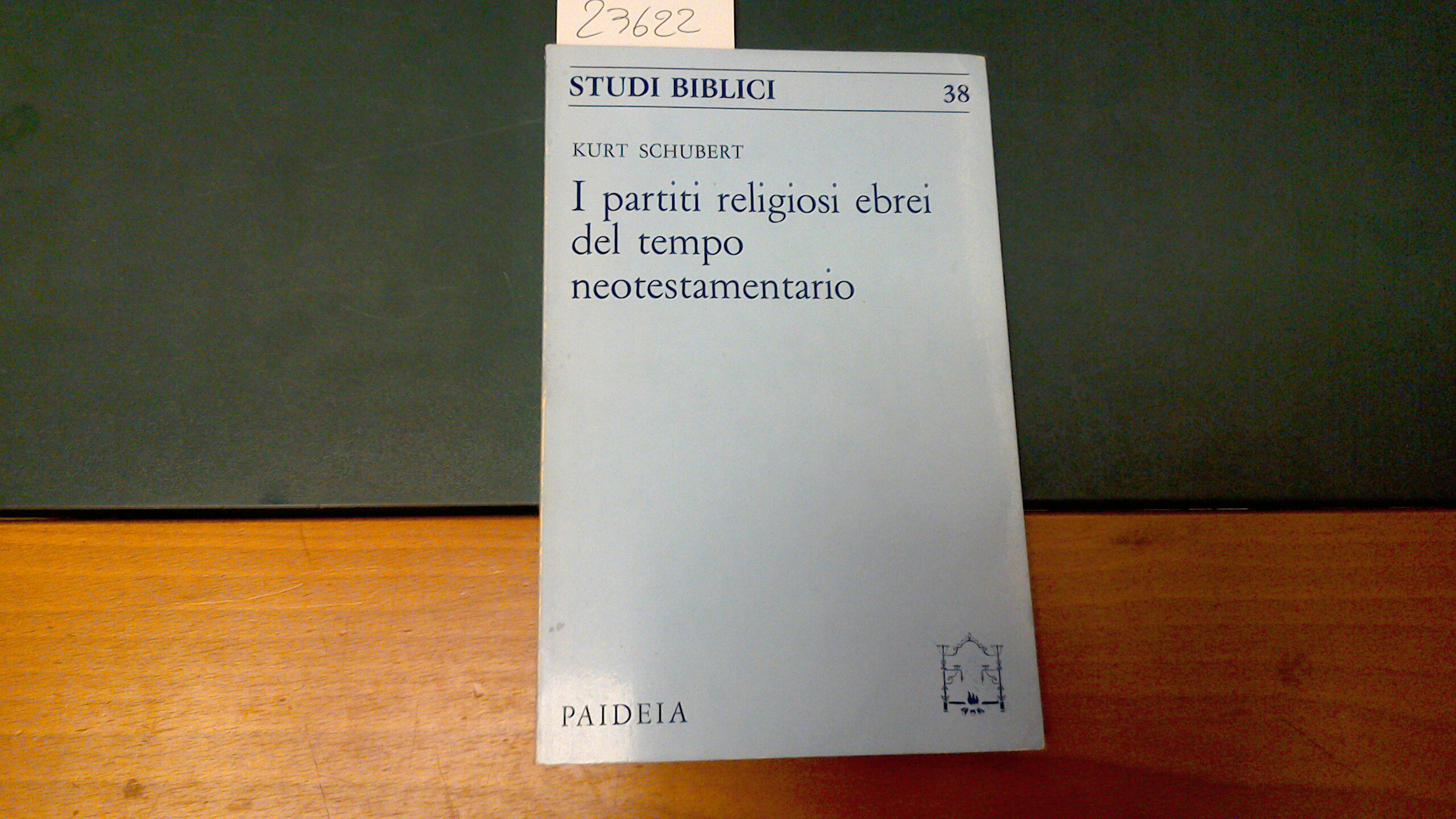 I partiti religiosi ebrei del tempo neotestamentario