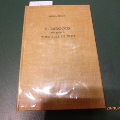 Il Barocco nella poesia di Theophile De Viau