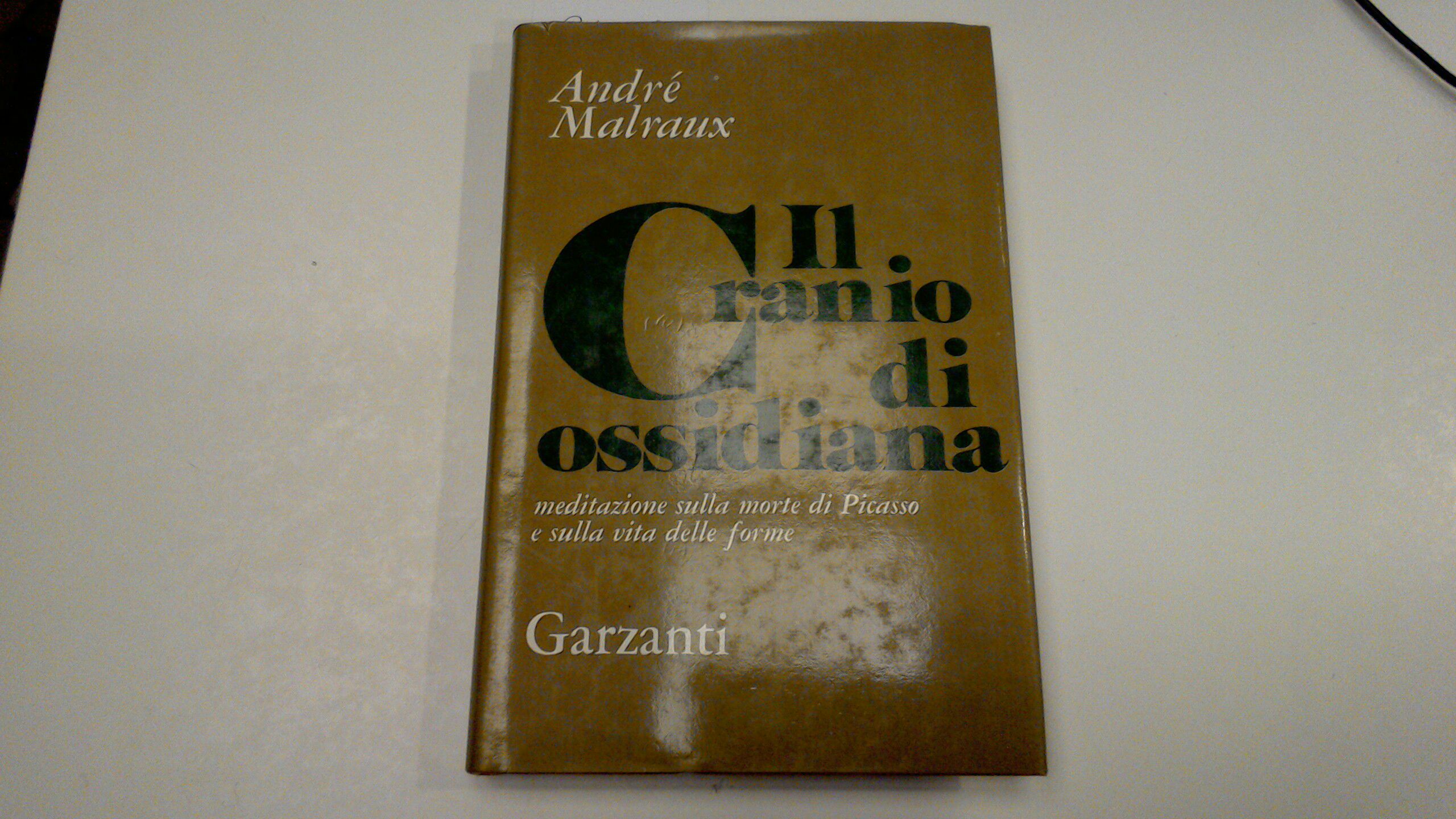 Il cranio di ossidiana - meditazione sulla morte di Picasso …