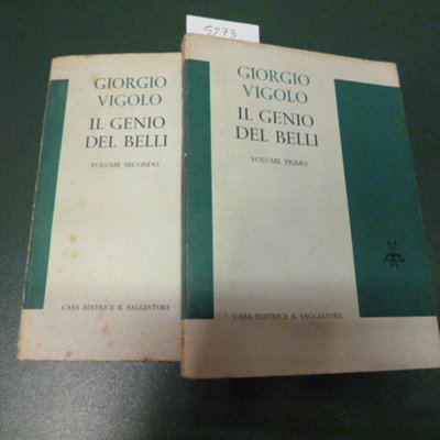 Il genio del Belli ( 2 volumi )