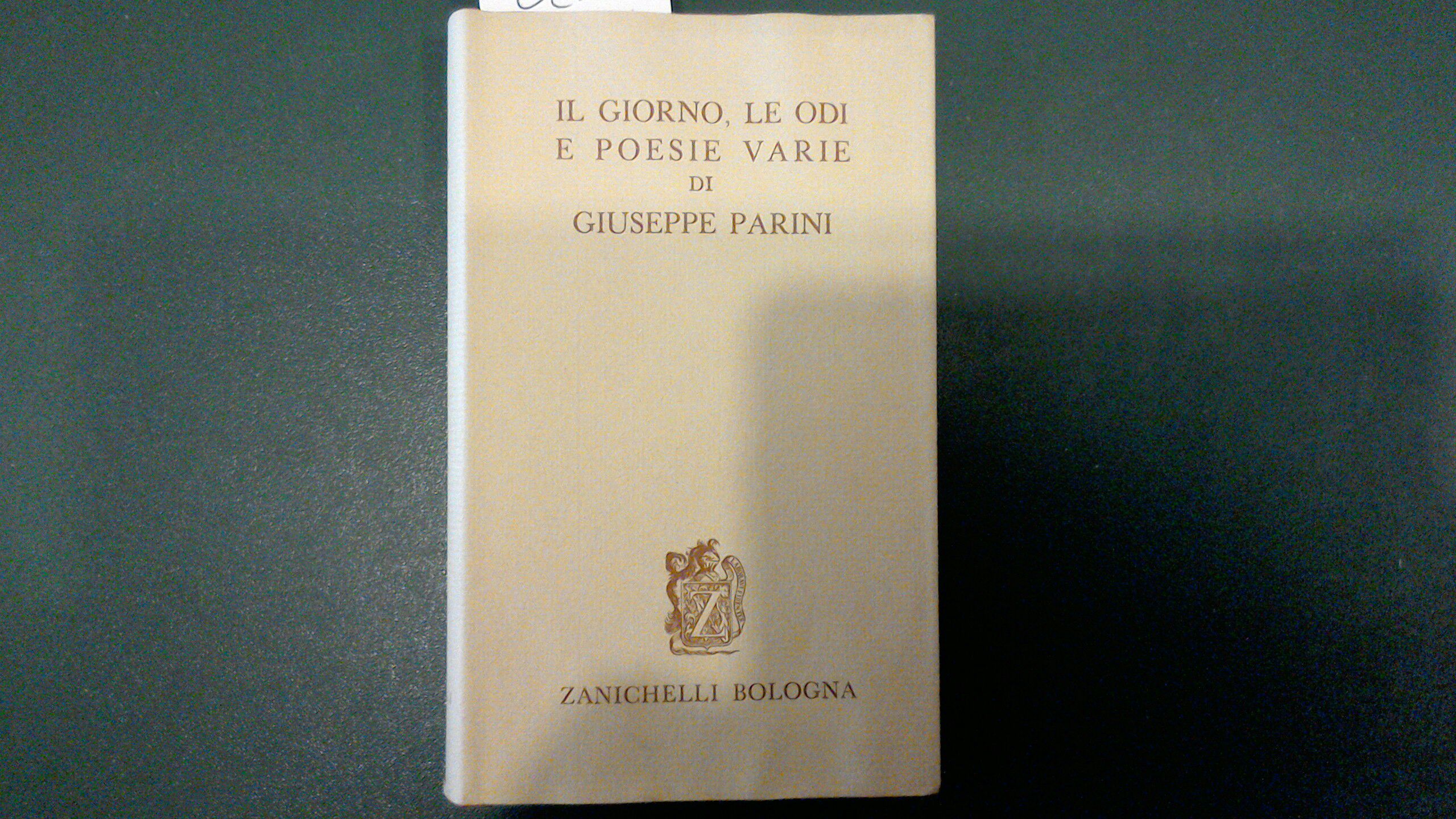 Il giorno, Le odi e poesie varie