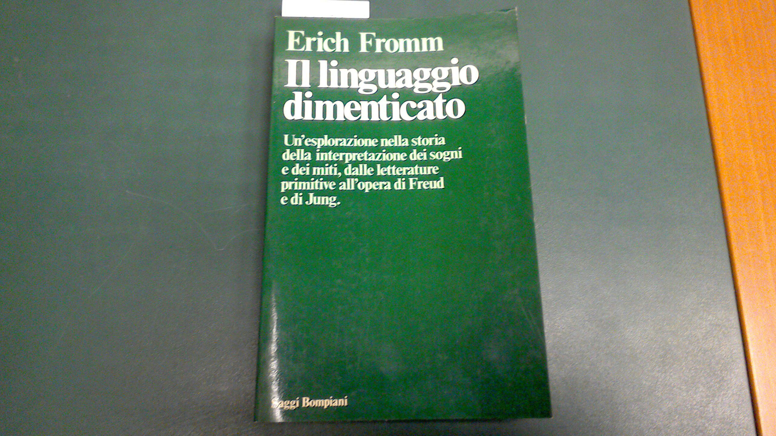 Il linguaggio dimenticato