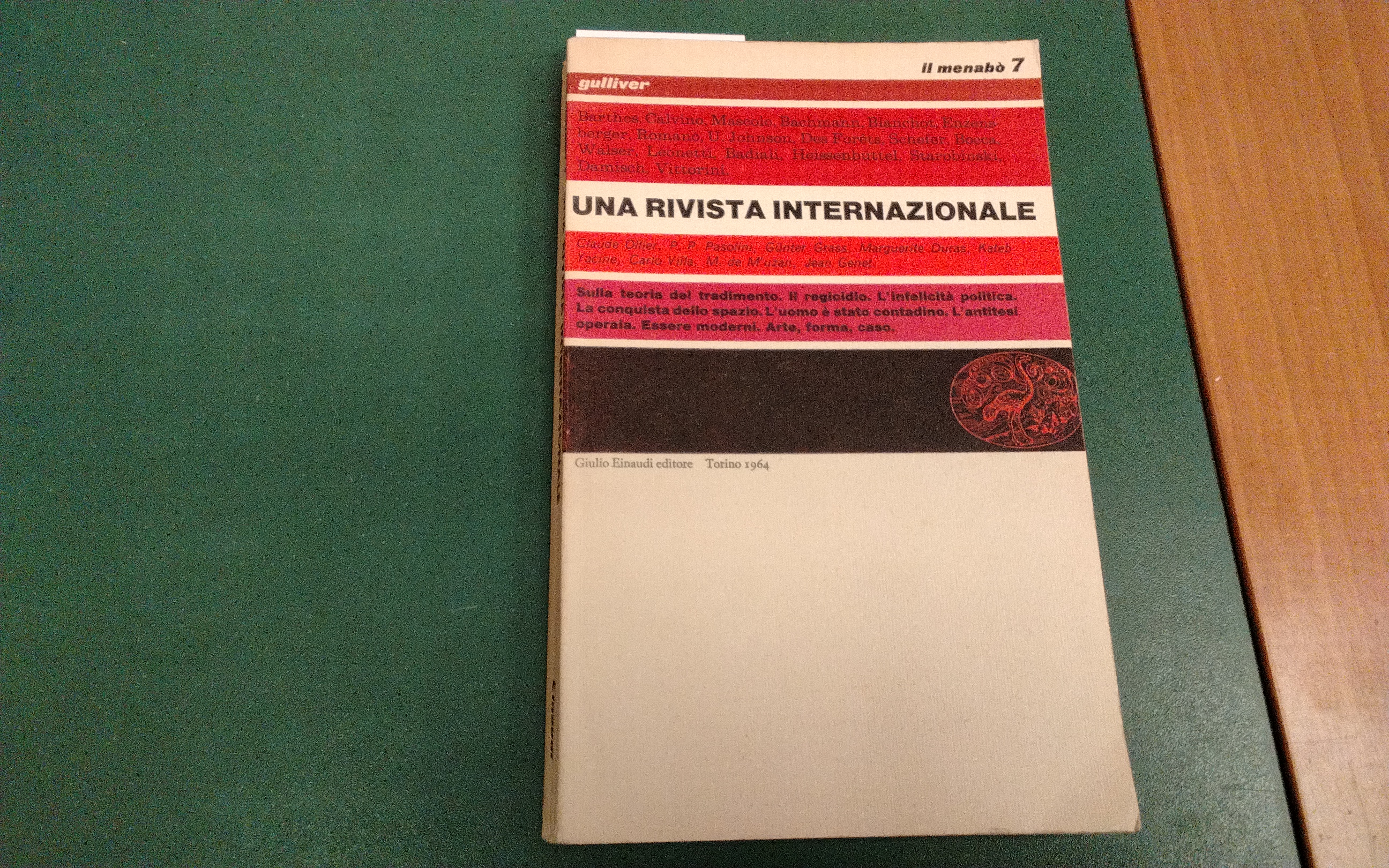 Il Menabò 7 - una rivista internazionale