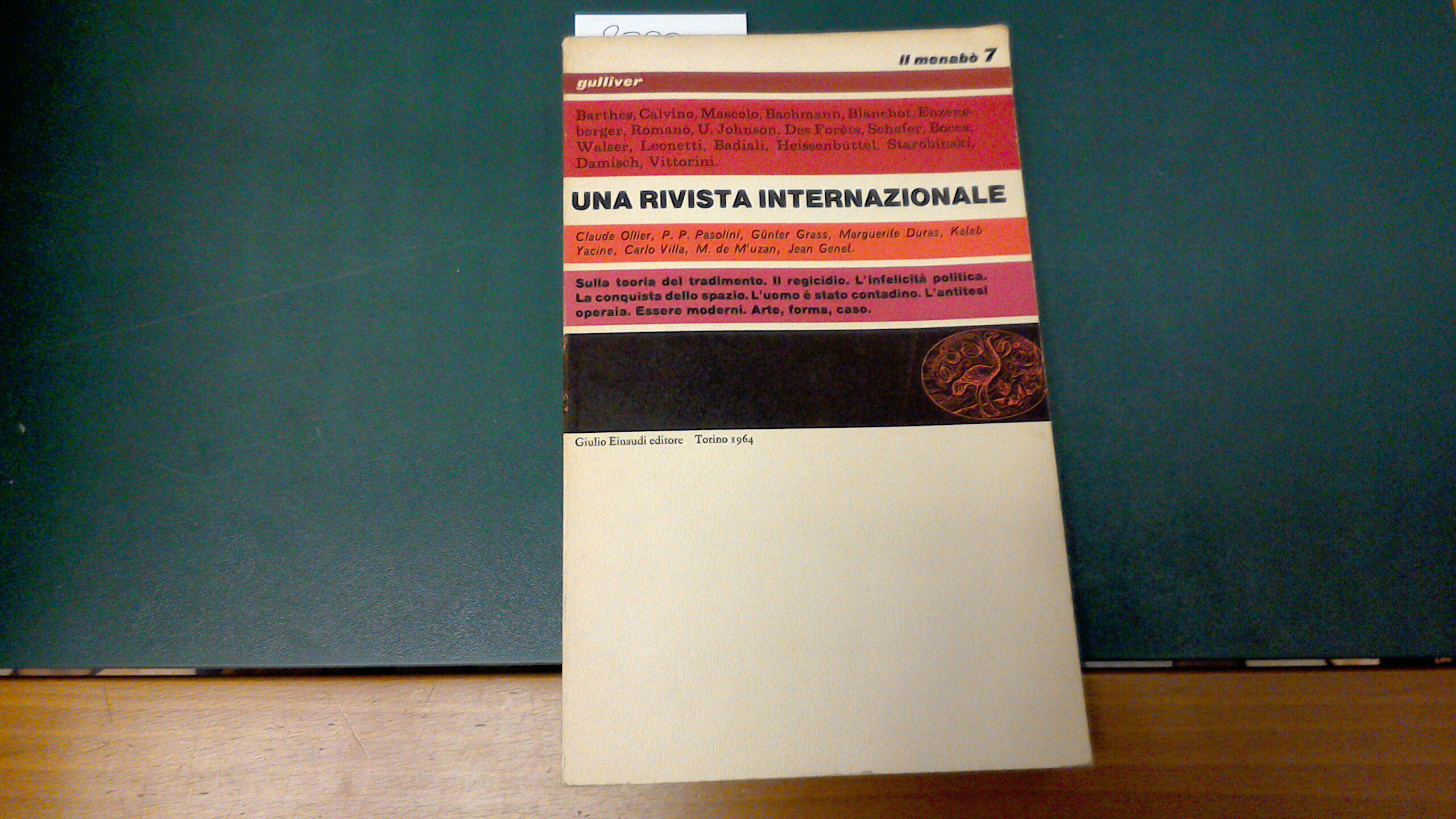 Il Menabò 7 - una rivista internazionale