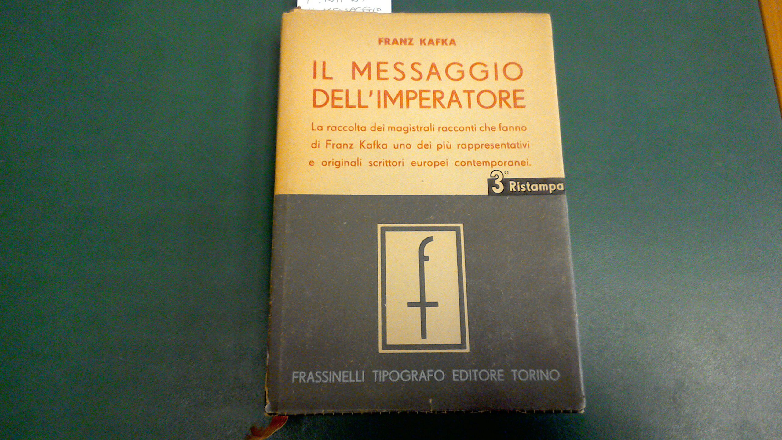 Il messaggio dell'imperatore