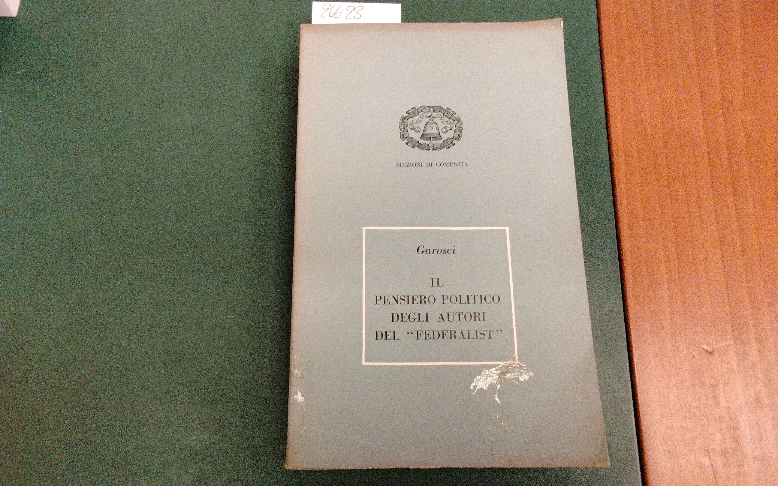 Il pensiero politico degli autori del "Federalist"