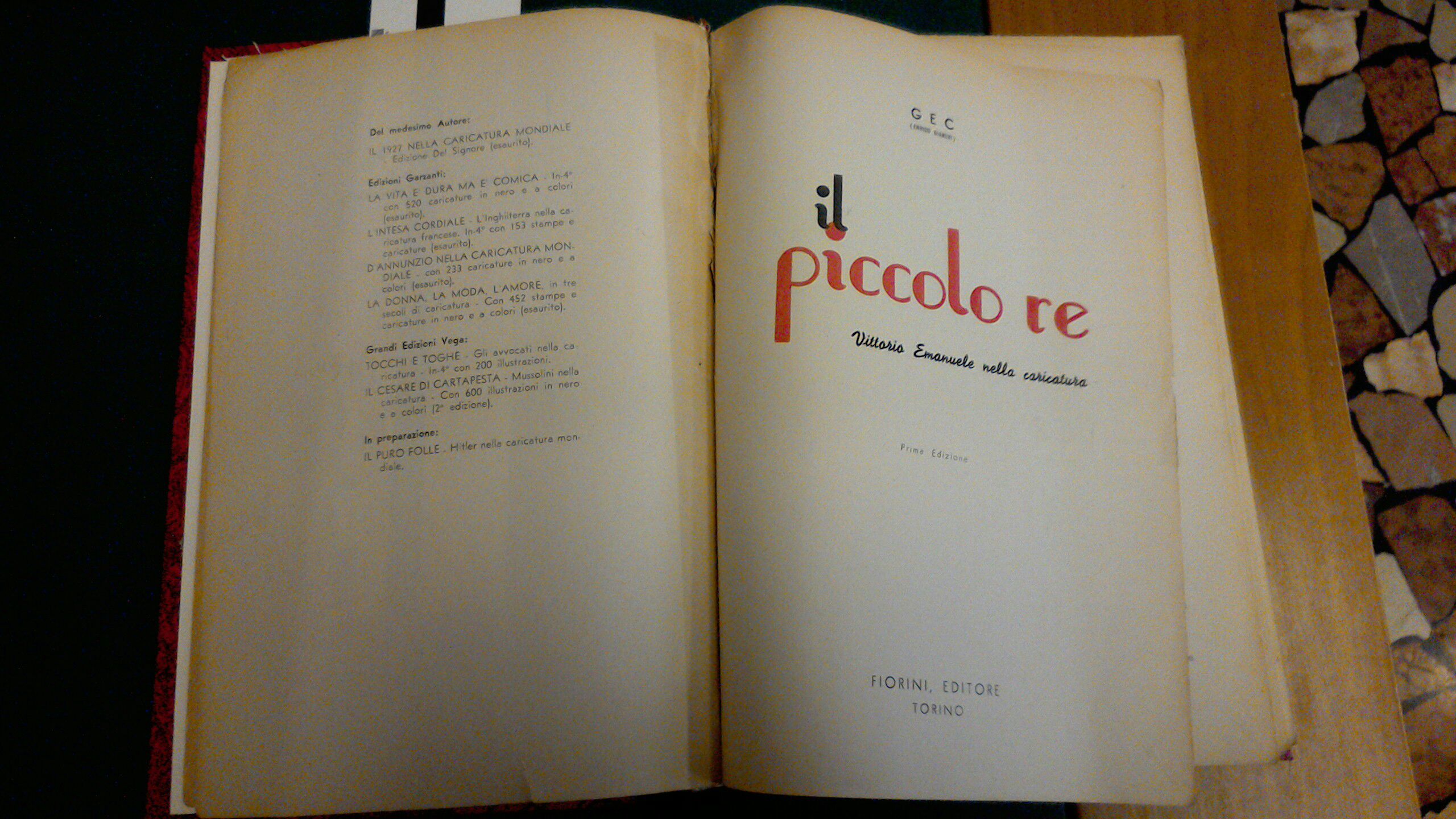 Il piccolo re - Vittorio Emanuele nella caricatura mondiale