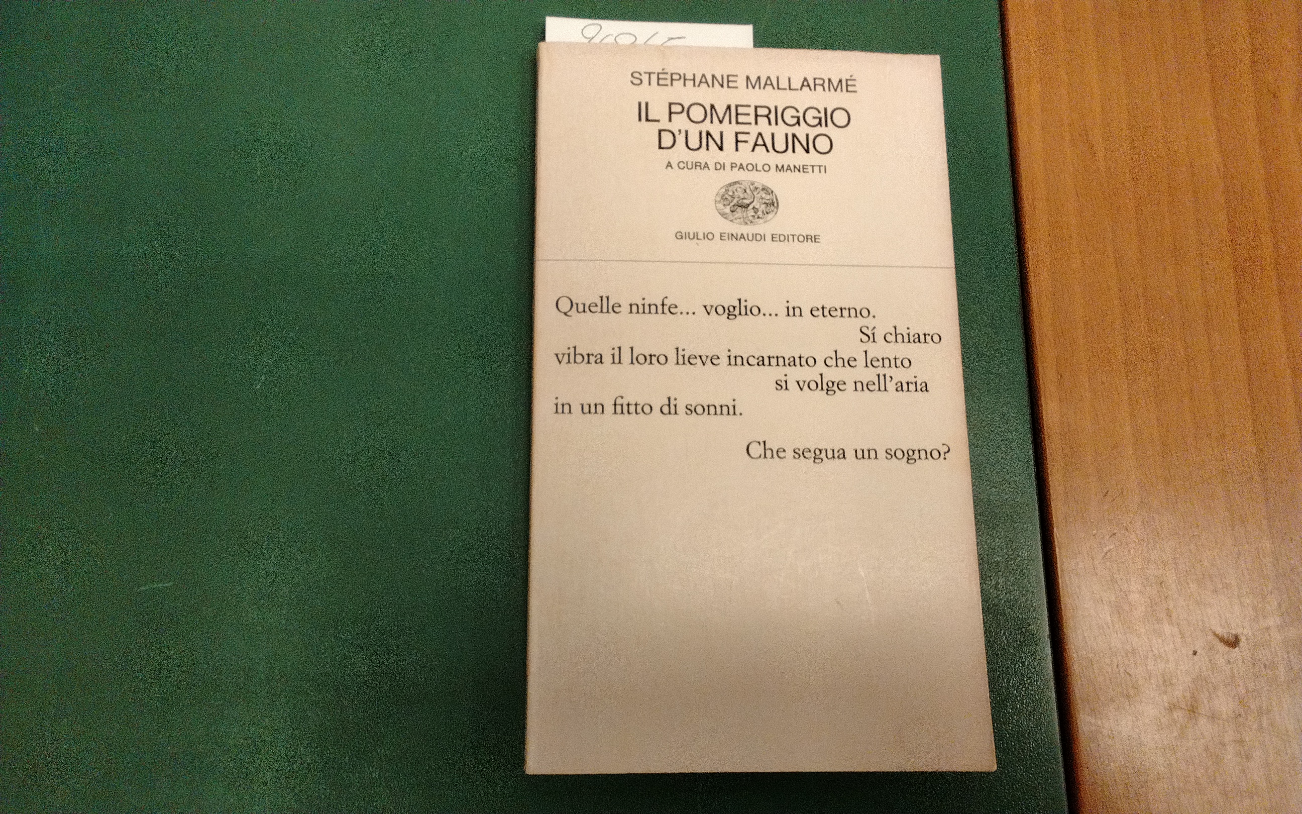 Il pomeriggio d'un fauno