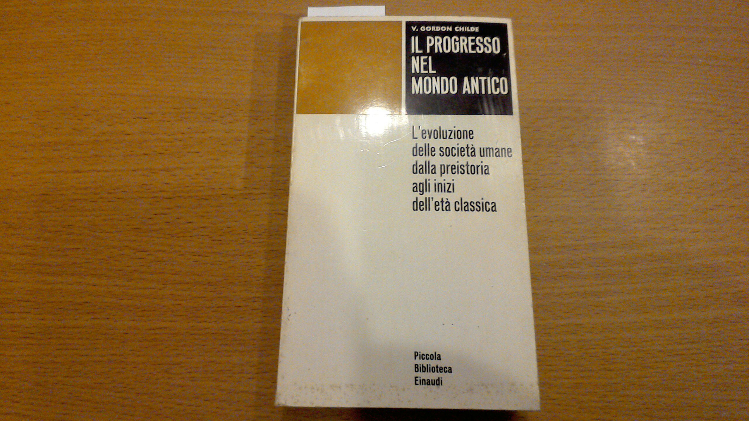 Il progresso nel mondo antico