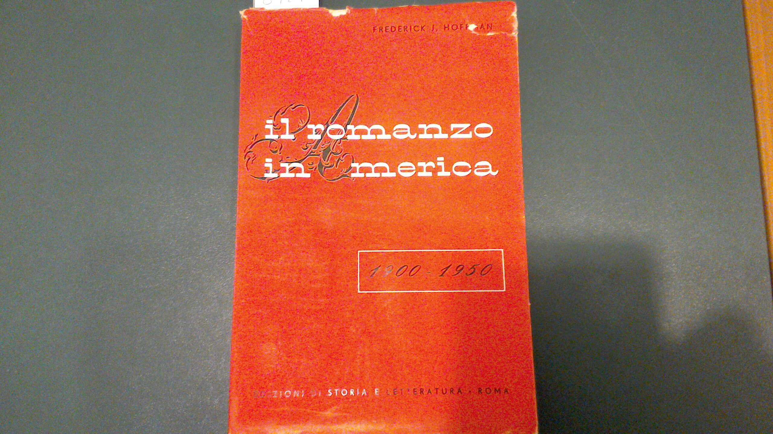 Il romanzo americano 1900-1950