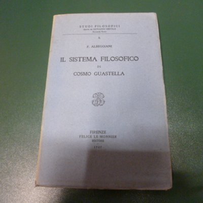 Il sistema filosofico di Cosmo Guastella