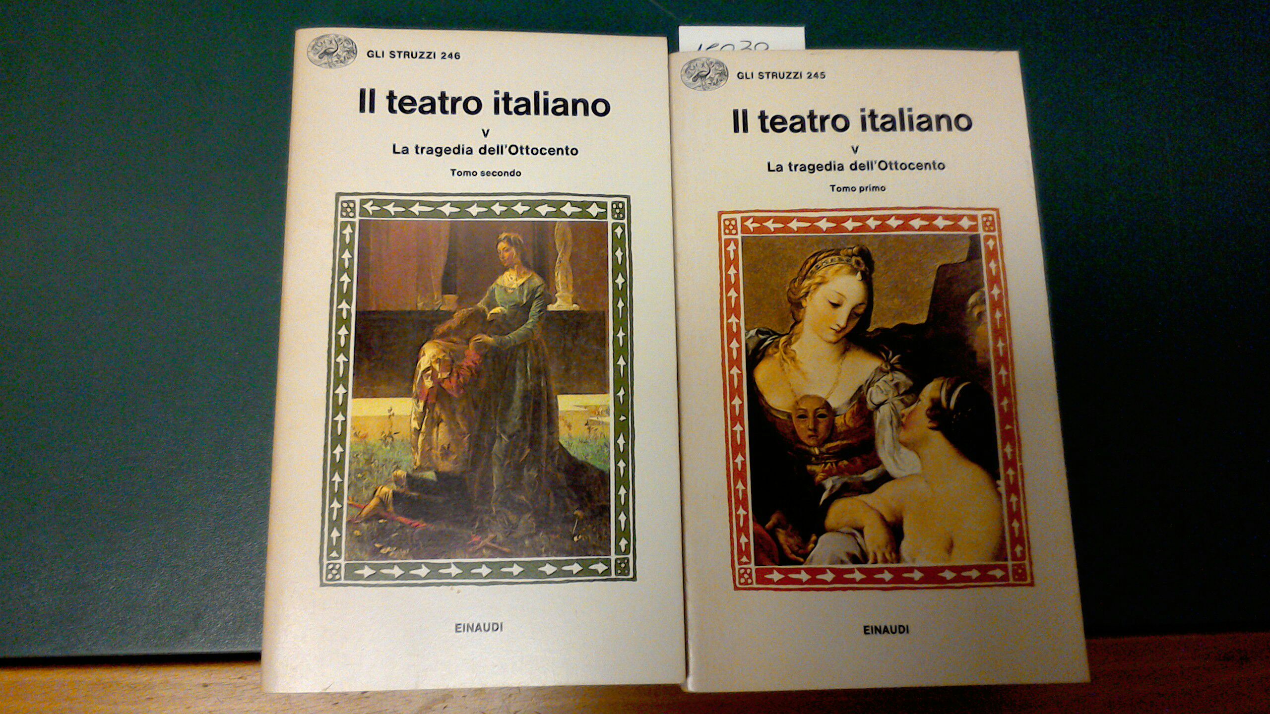 Il teatro italiano - la tragedia dell'Ottocento ( 2 tomi …