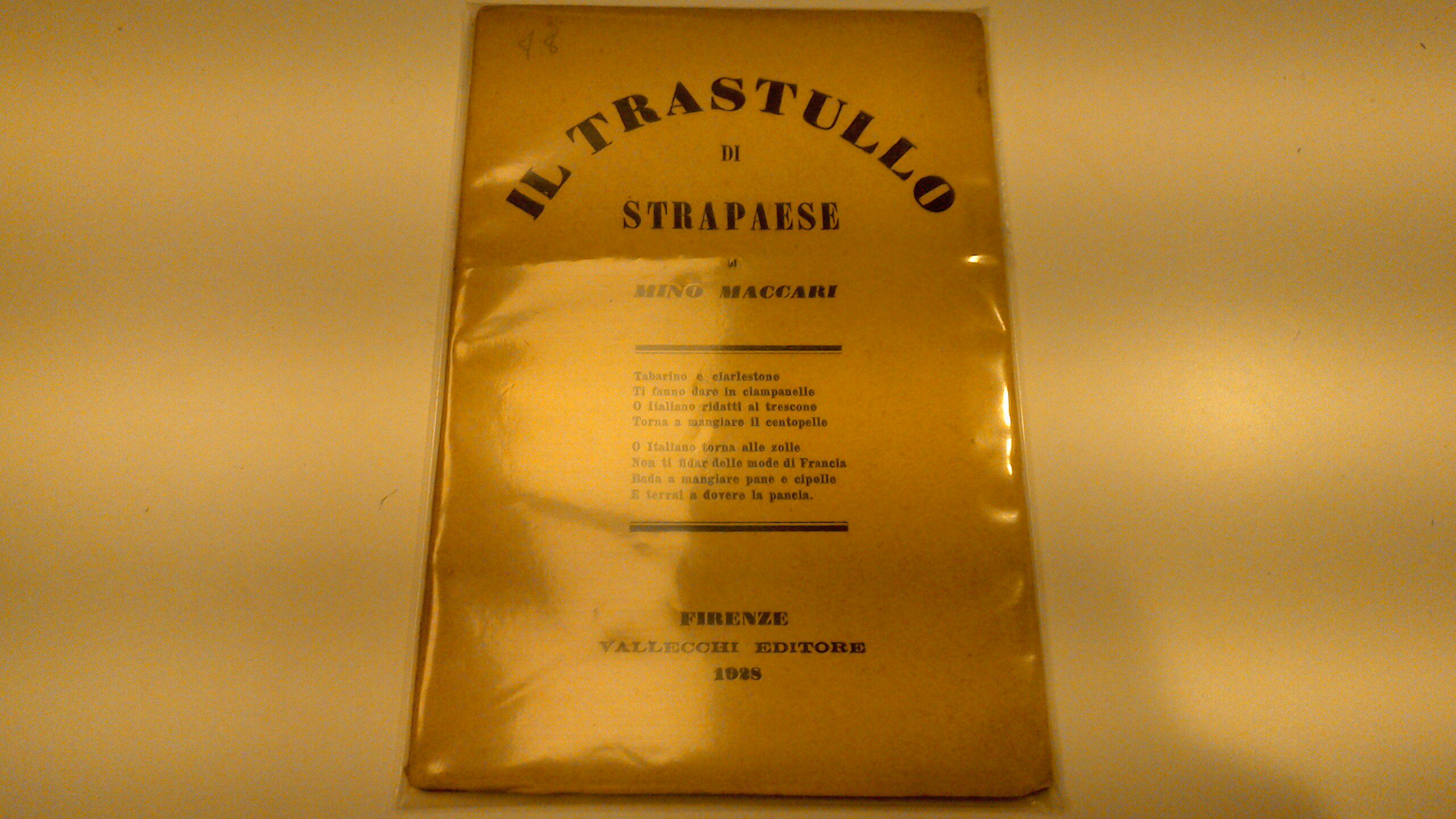 Il trastullo di strapaese