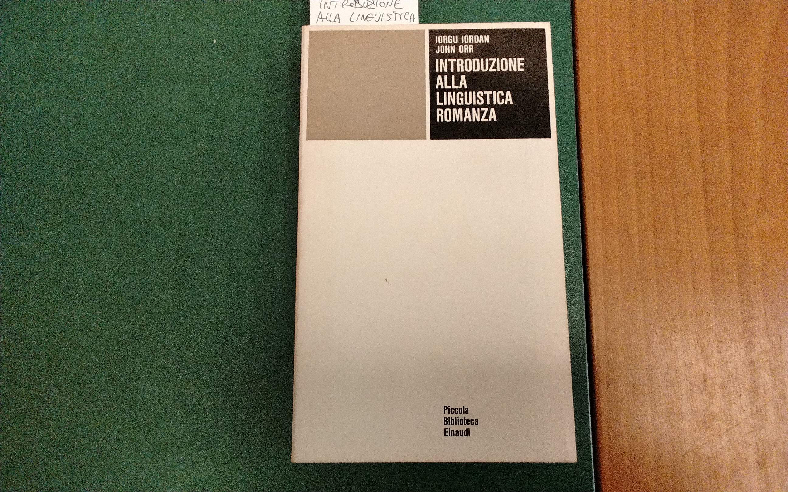 Introduzione alla linguistica romanza