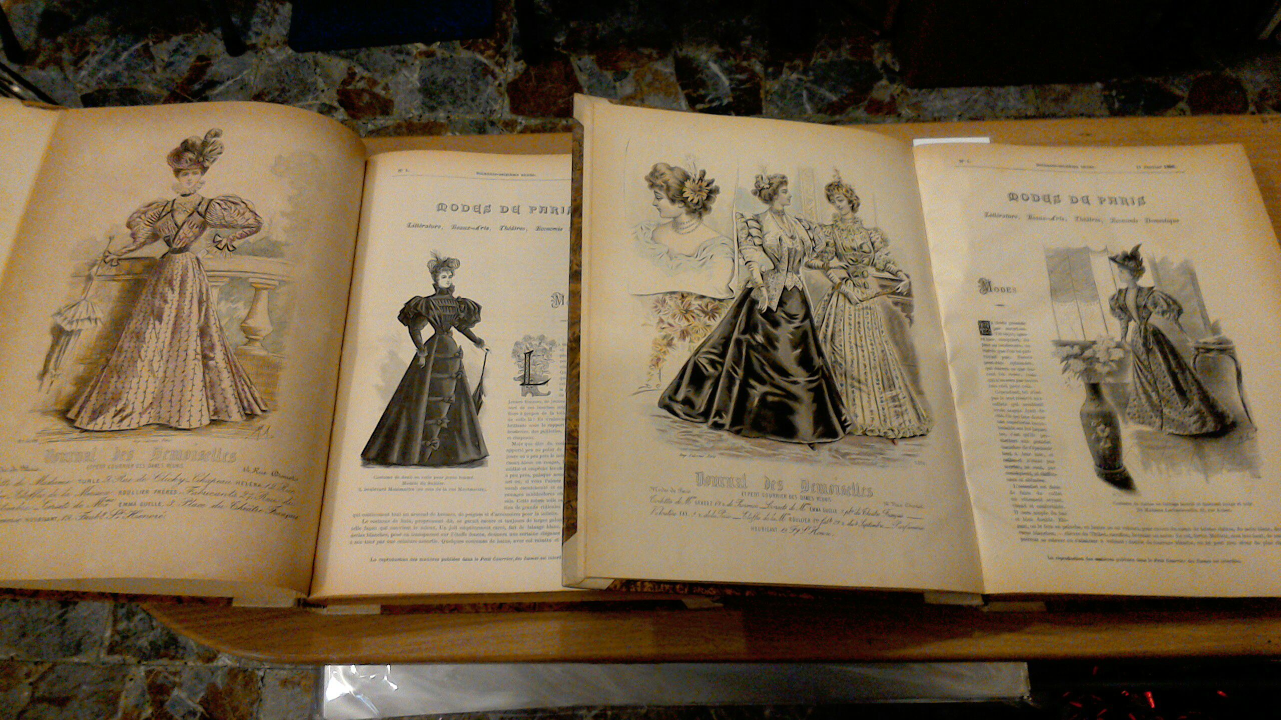Journal des demoiselles - petit courrier des dames 1896 ( …