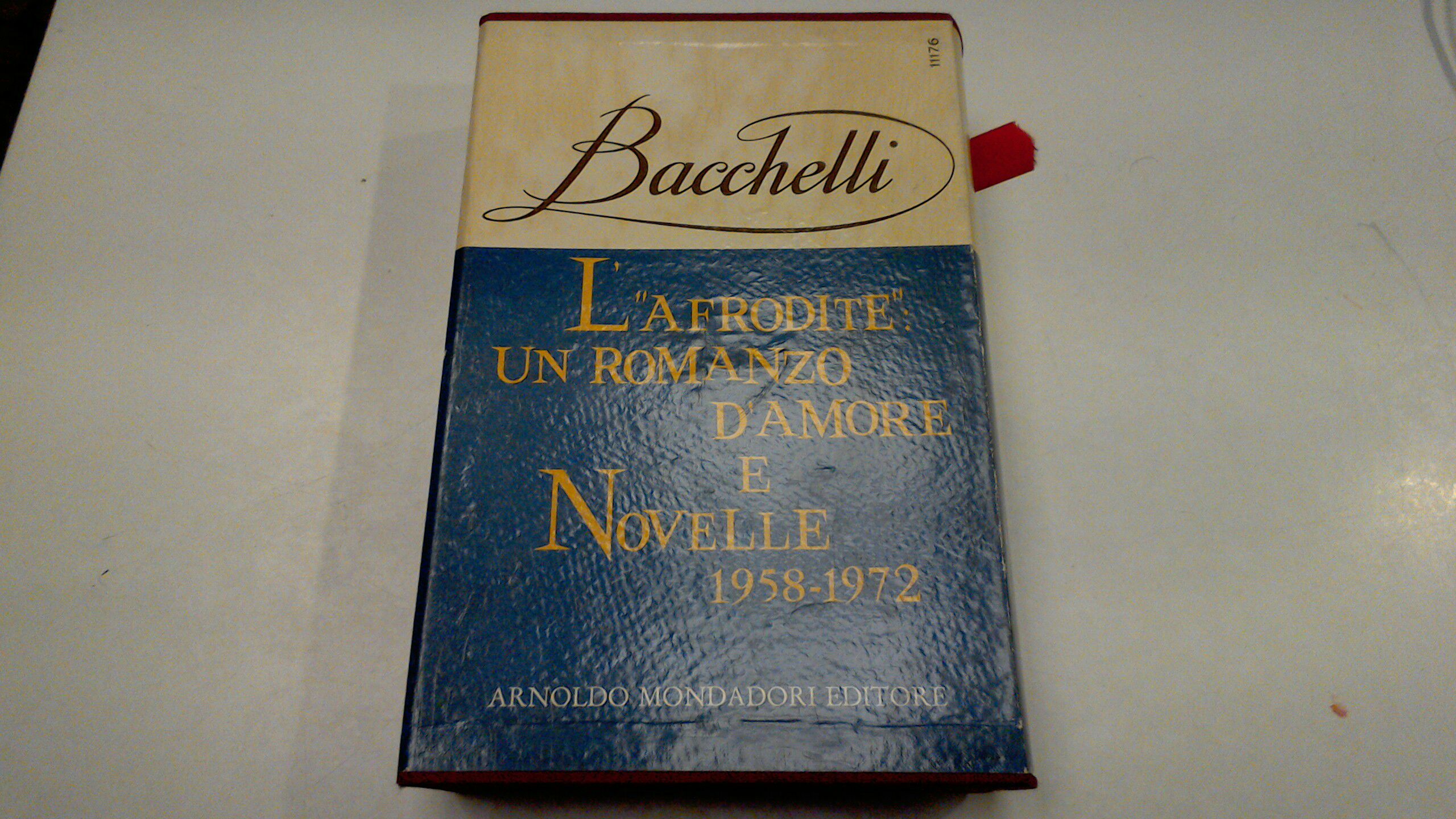L'"Afrodite": un romanzo d'amore e Novelle 1958-1972