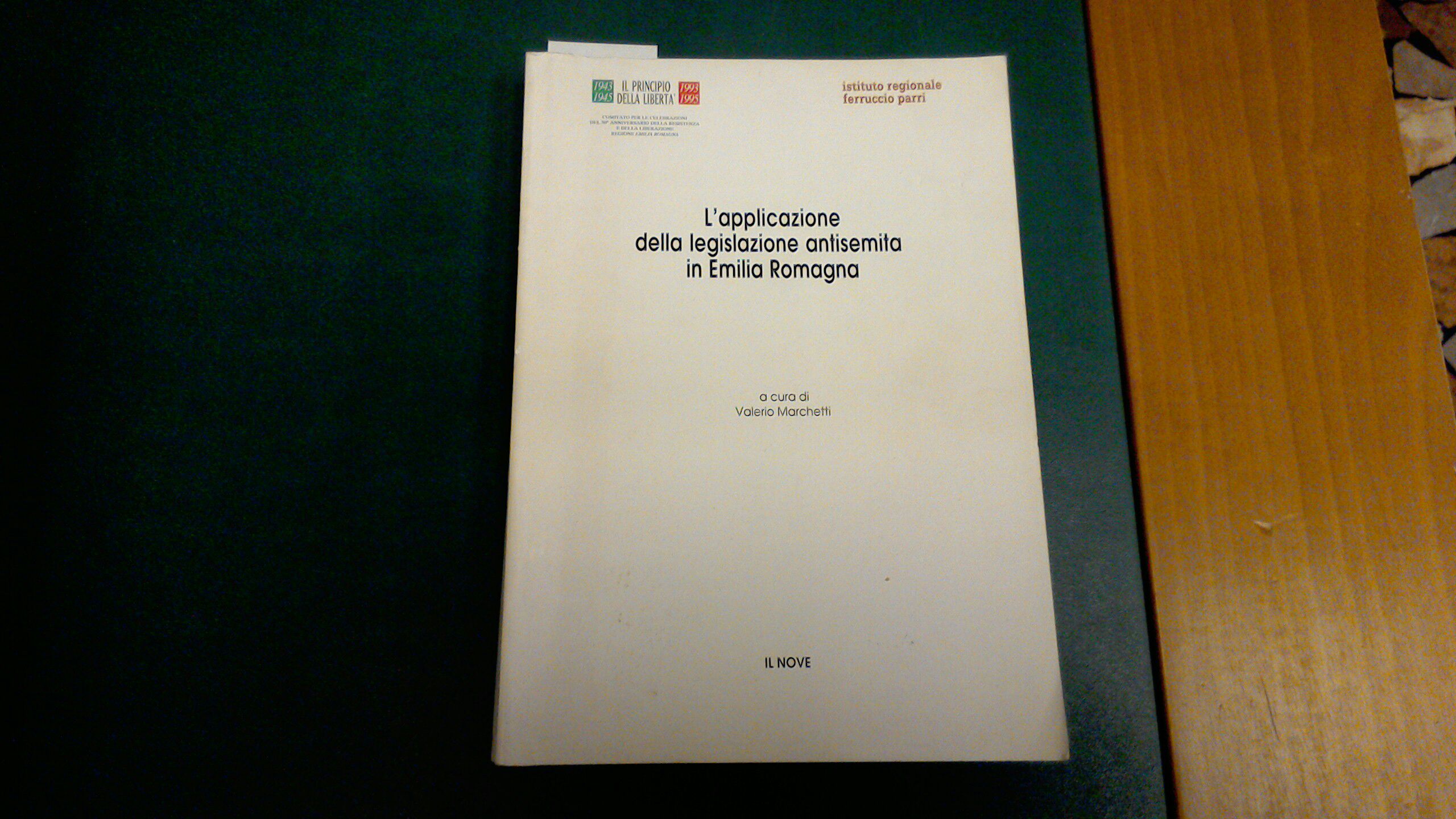 L'applicazione della legislazione antisemita in Emilia Romagna