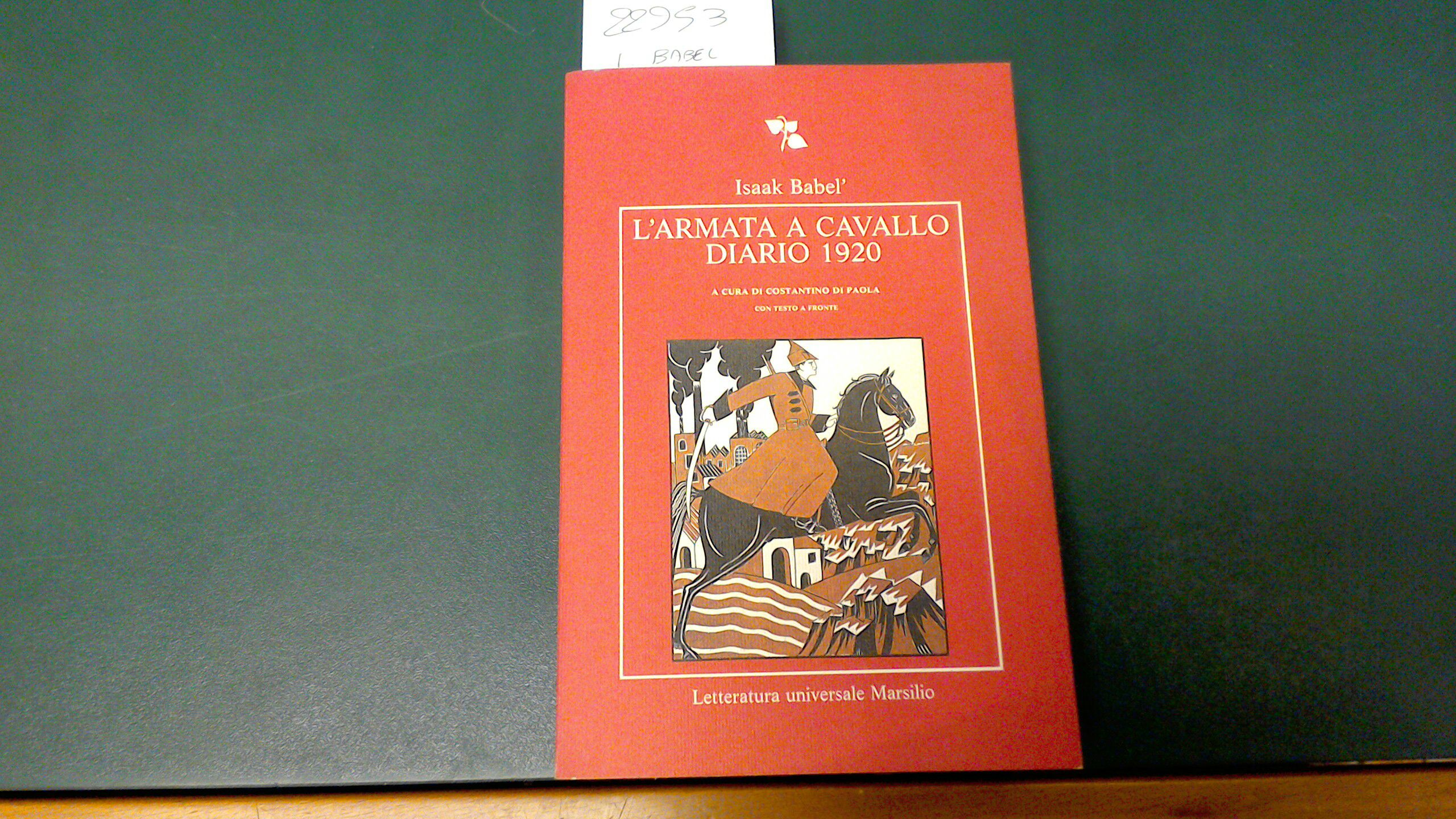 L'armata a cavallo - Diario 1920