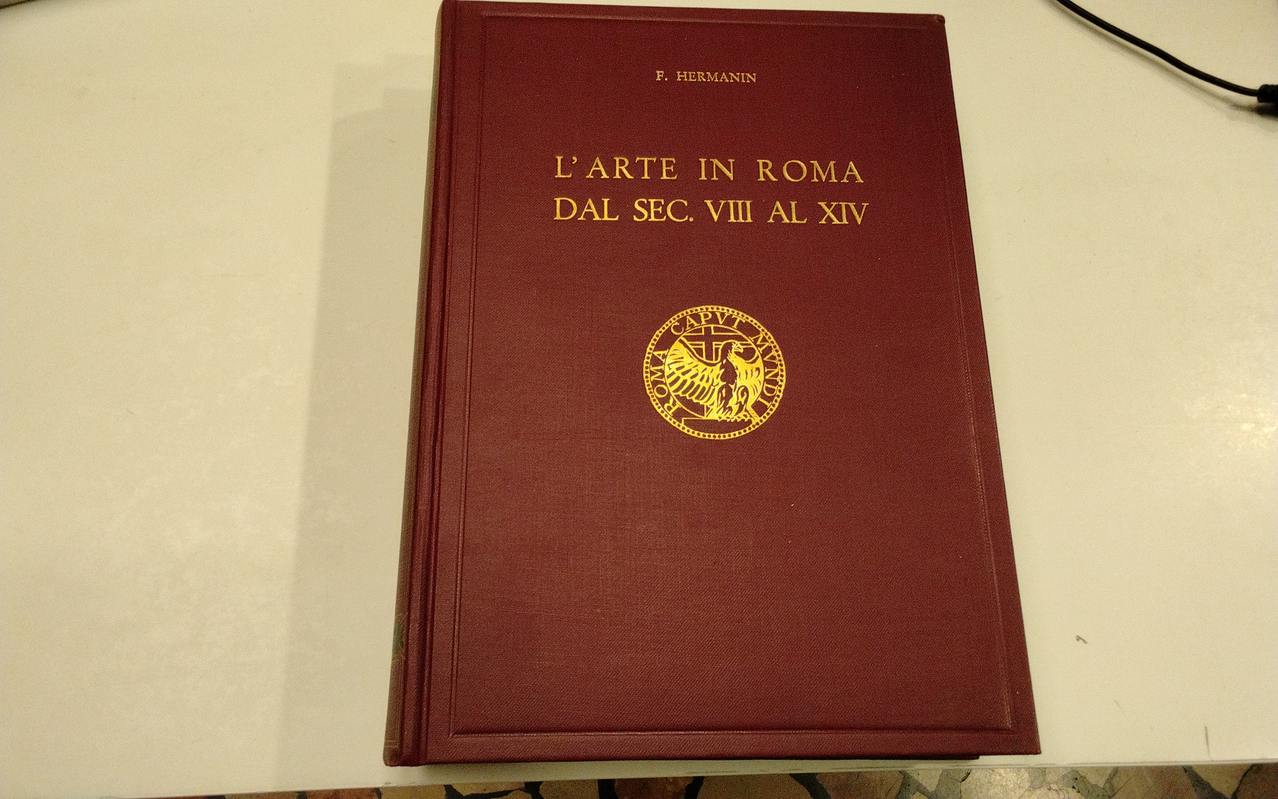 L'arte in Roma dal sec. VIII al XIV