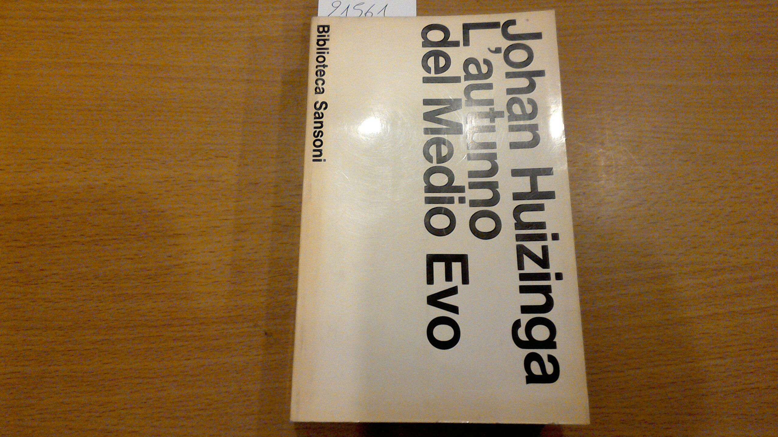 L'autunno del Medio Evo