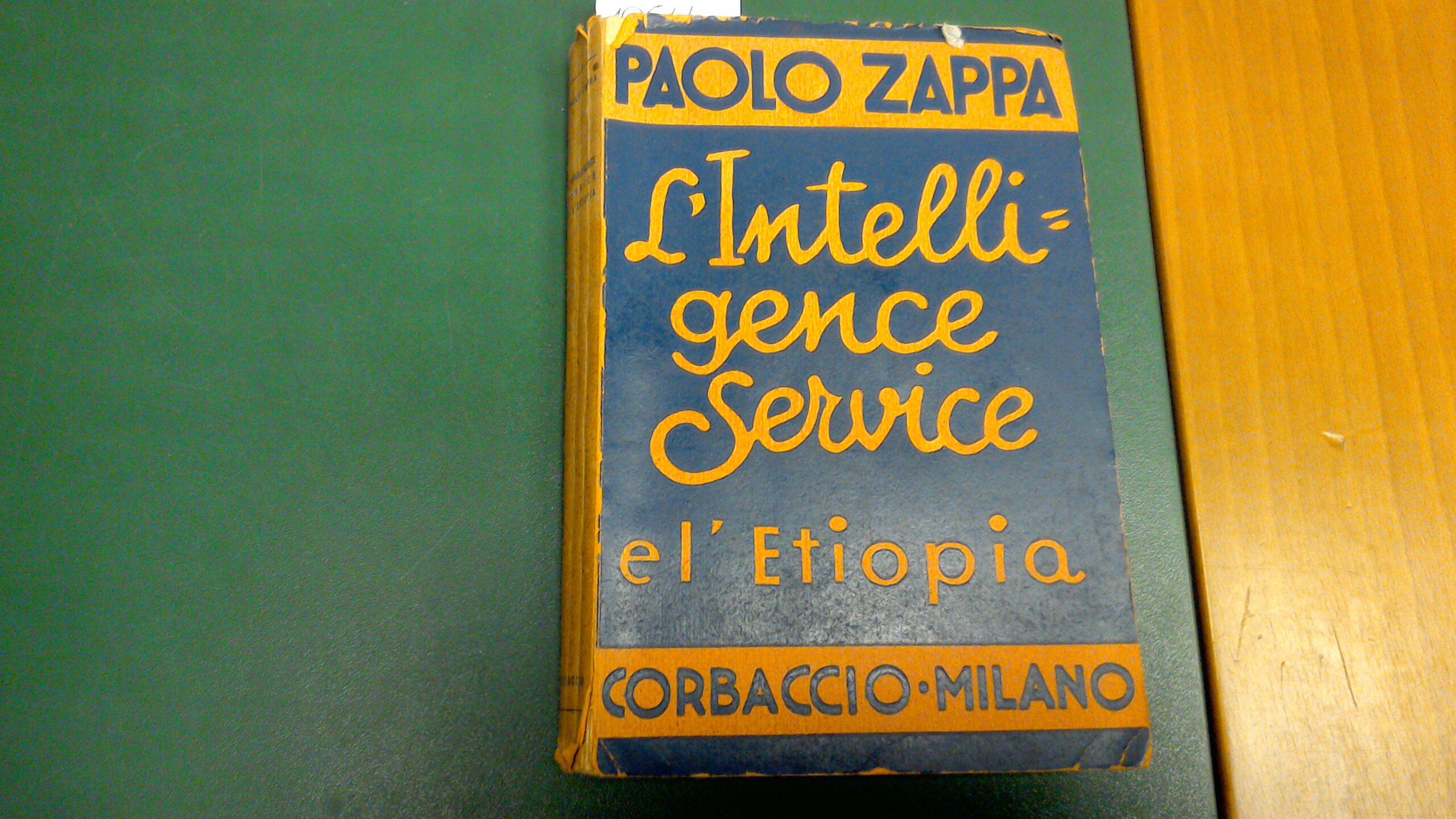 L'Intelligence Service e l'Etiopia