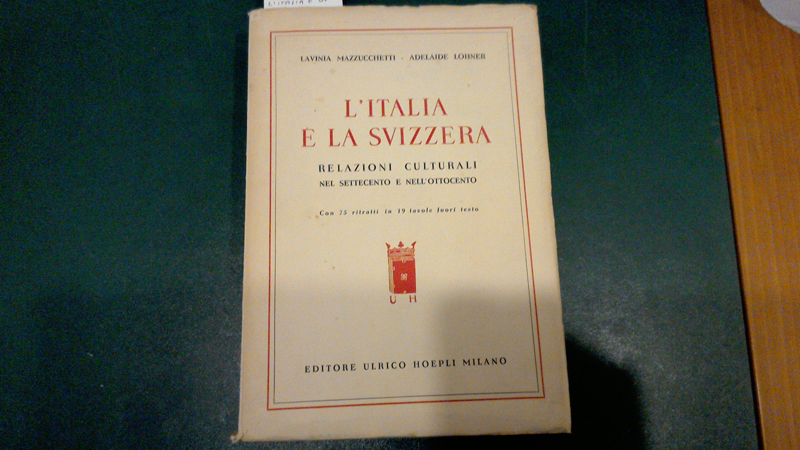 L'Italia e la Svizzera - relazioni culturali nel Settecento e …