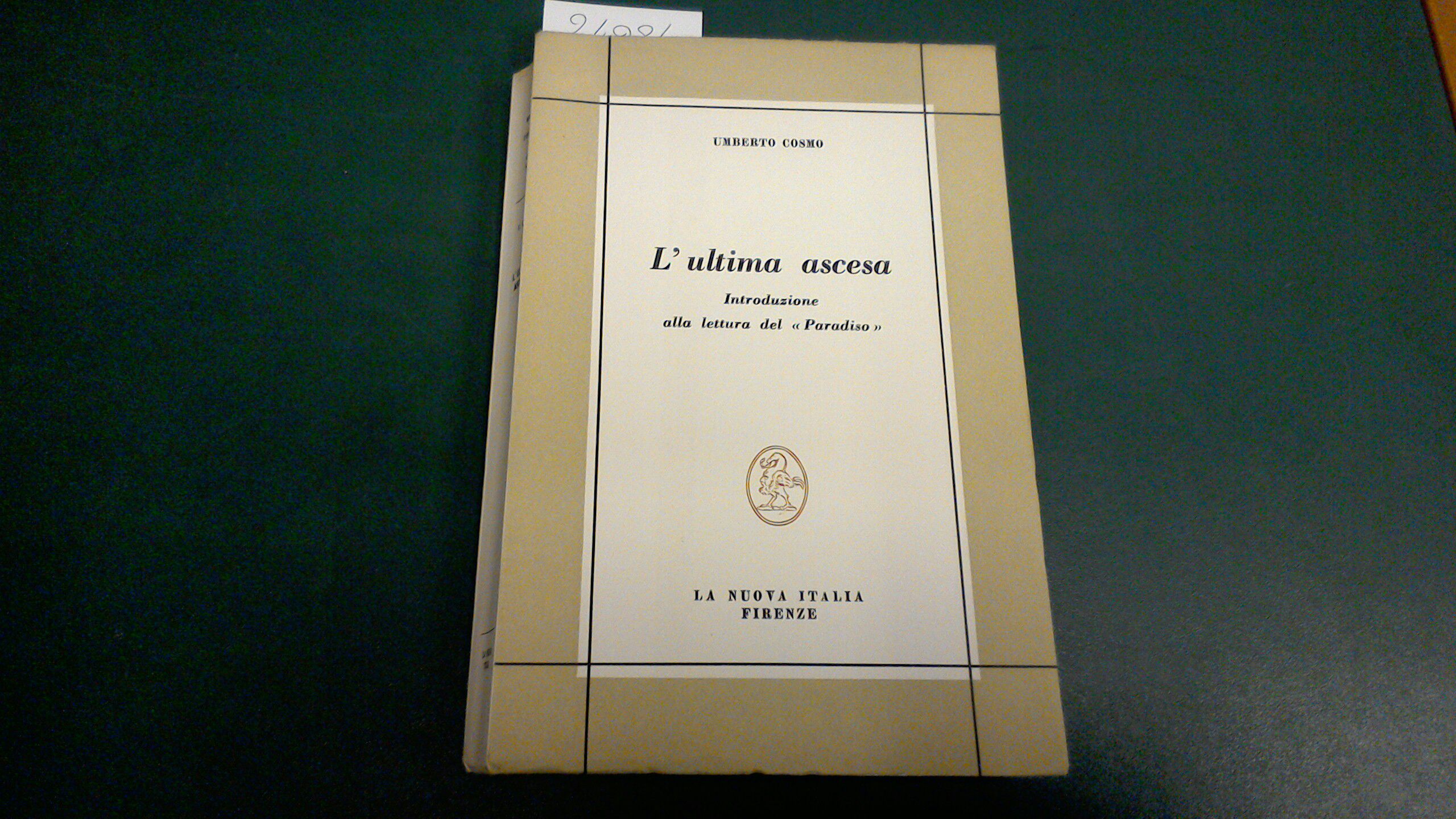 L'ultima ascesa - introduzione alla lettura del "Paradiso"