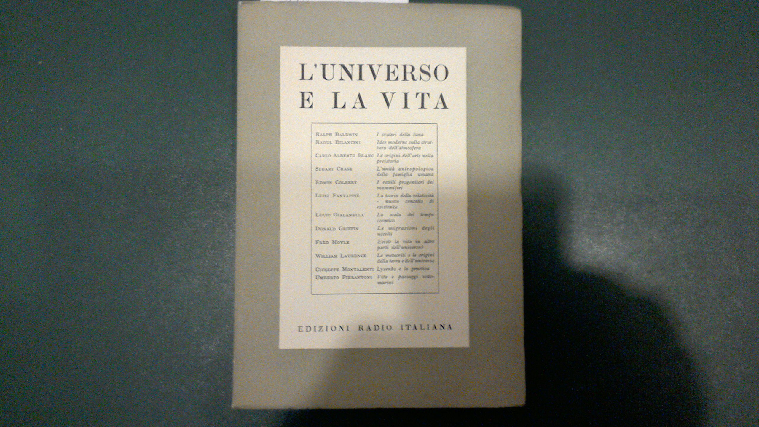 L'universo e la vita