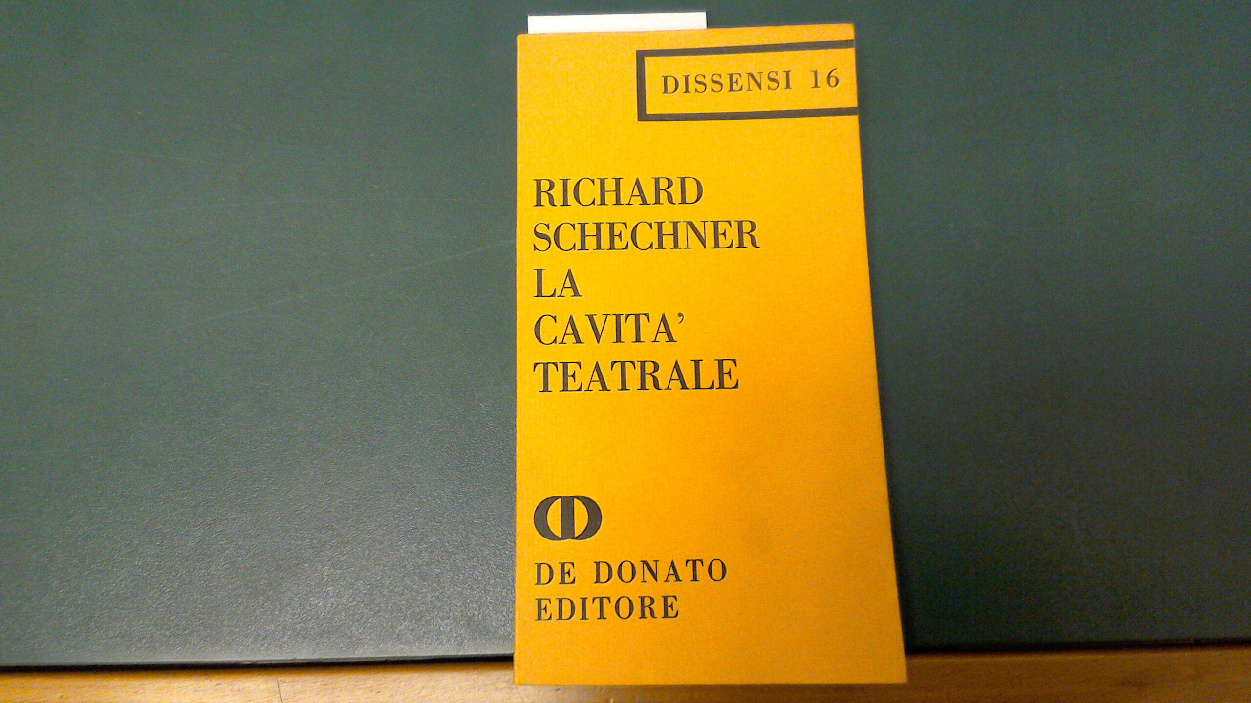 La cavità teatrale