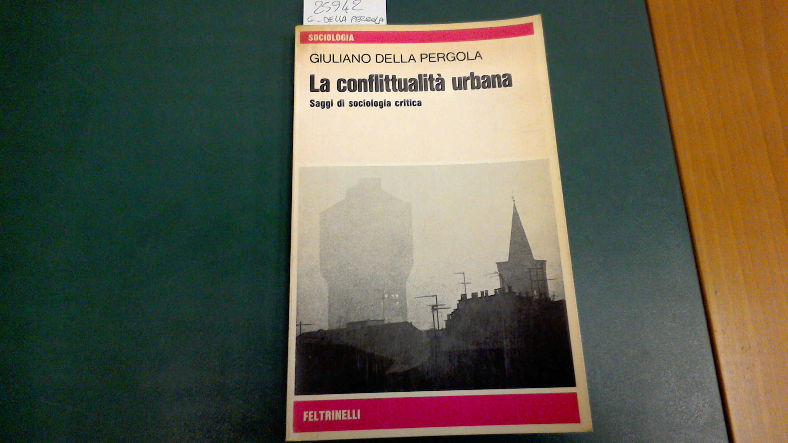 La conflittualità urbana - saggi di sociologia critica