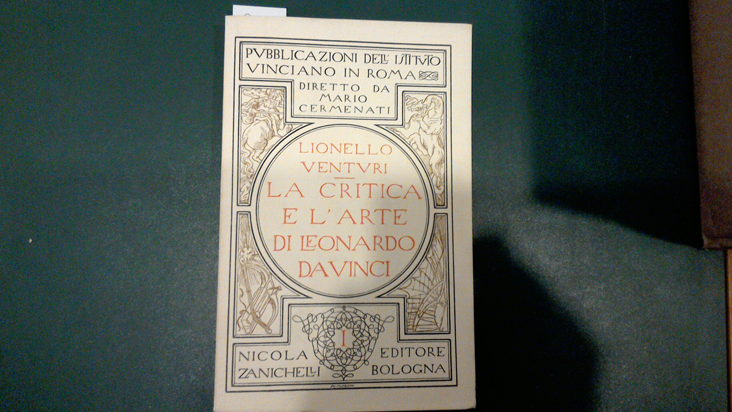 La critica e l'arte di Leonardo Da Vinci