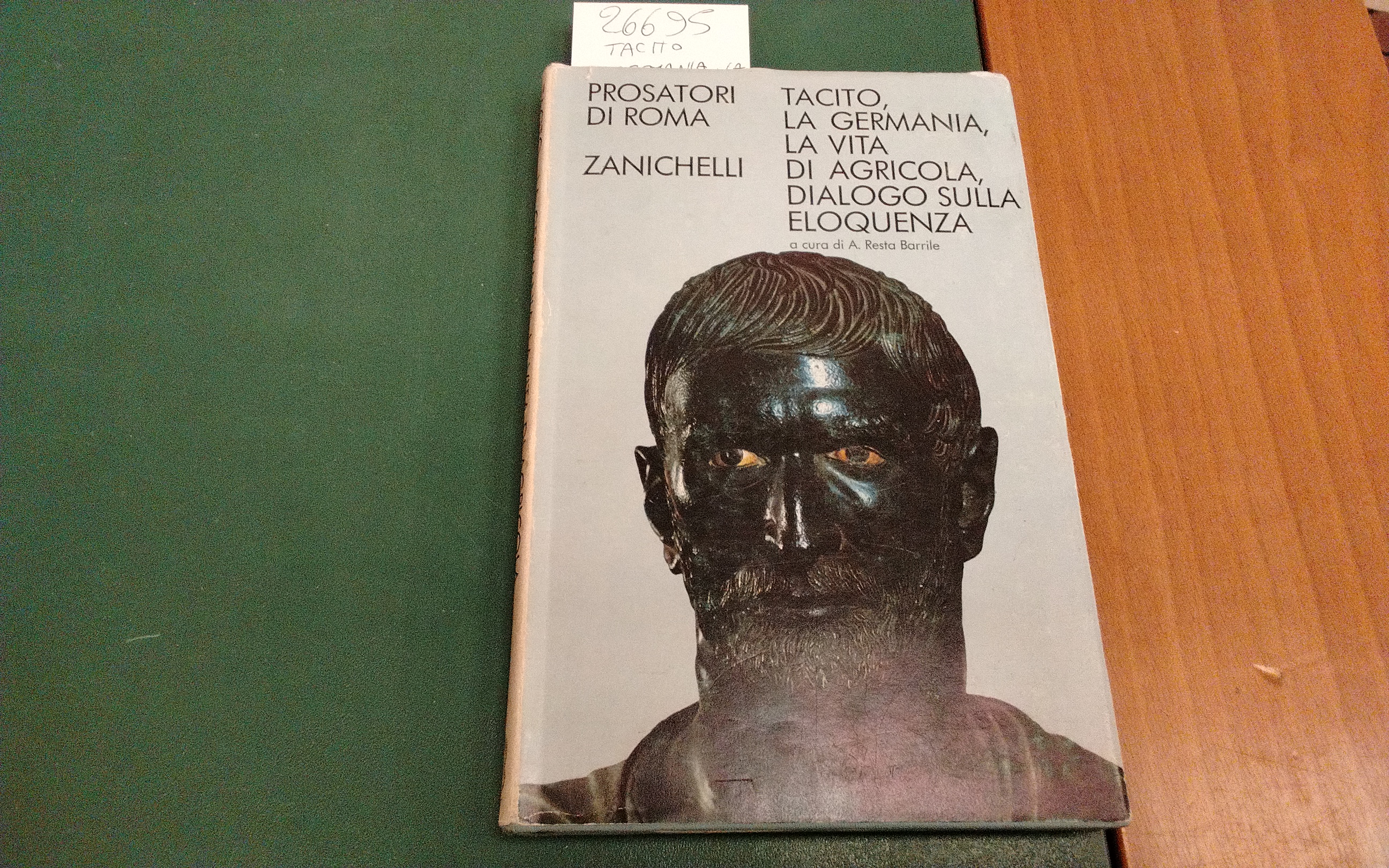 La Germania, La vita di Agricola, Dialogo sulla eloquenza