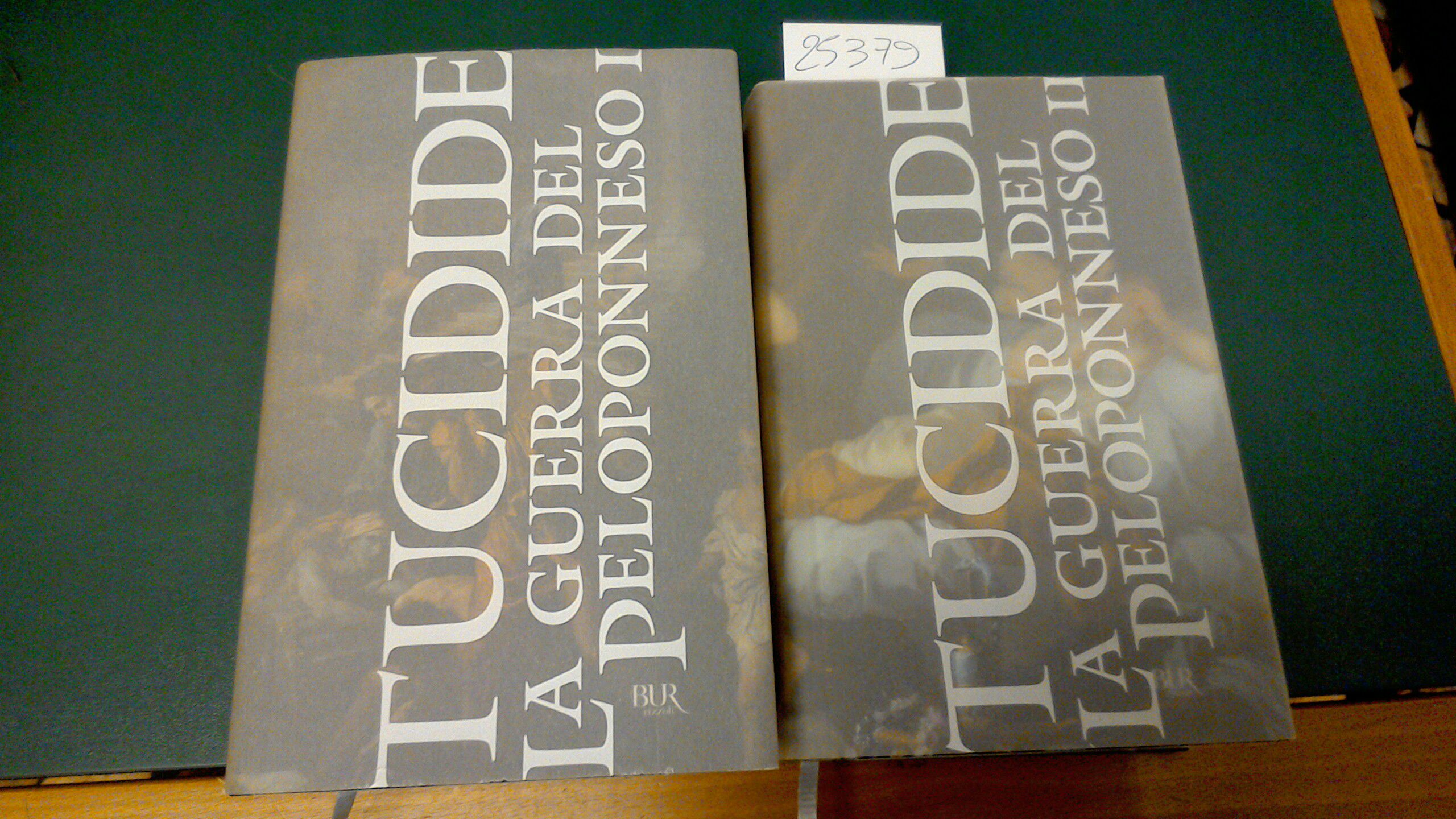 La guerra del Peloponneso ( 2 volumi )