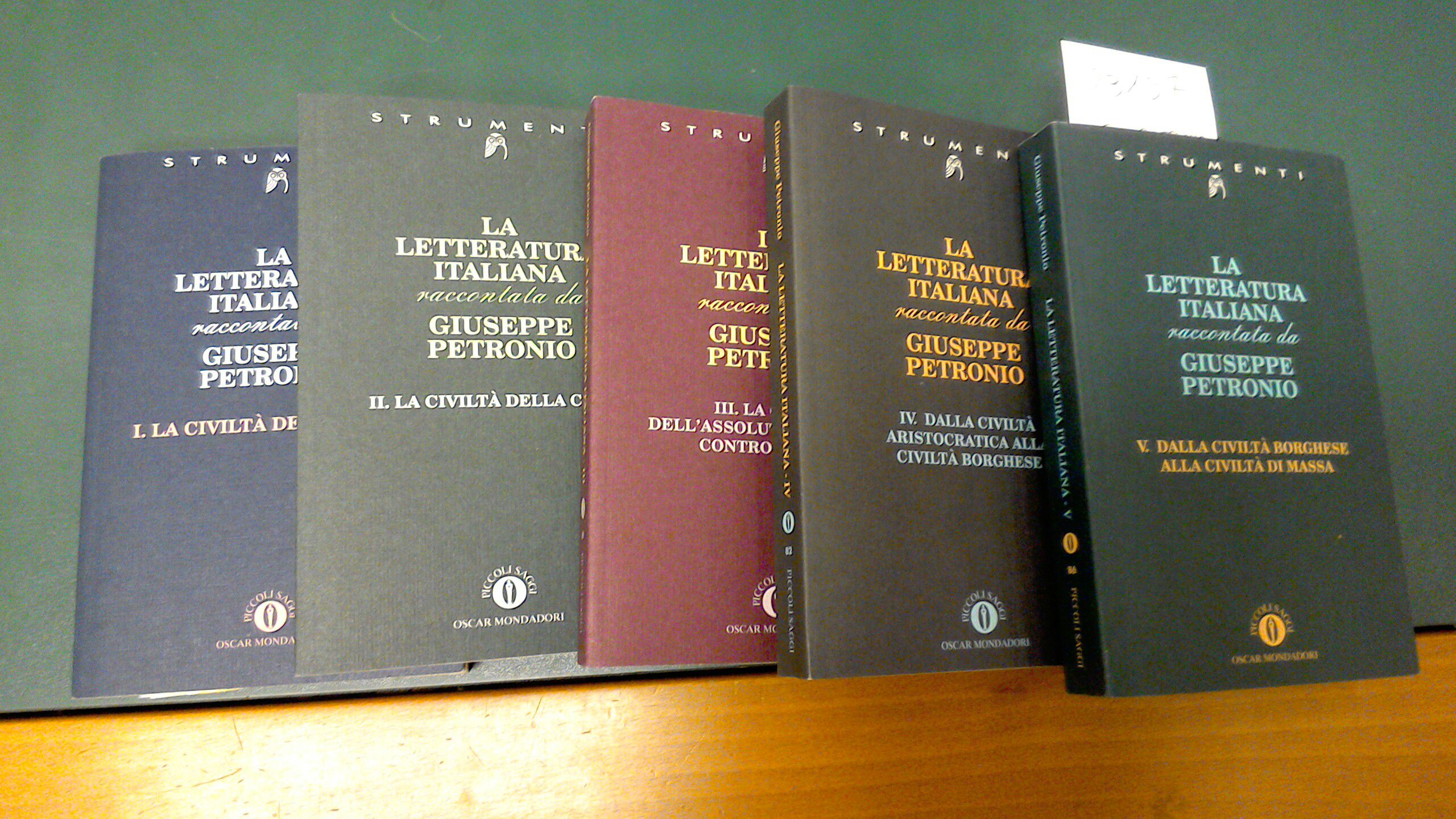 La letteratura italiana