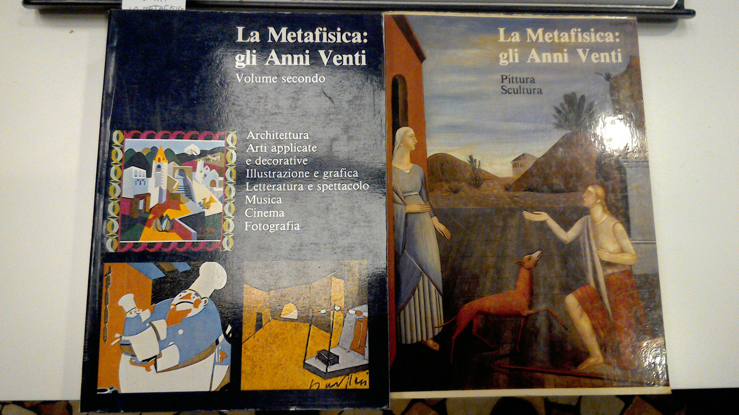 La Metafisica: gli anni Venti ( 2 volumi )
