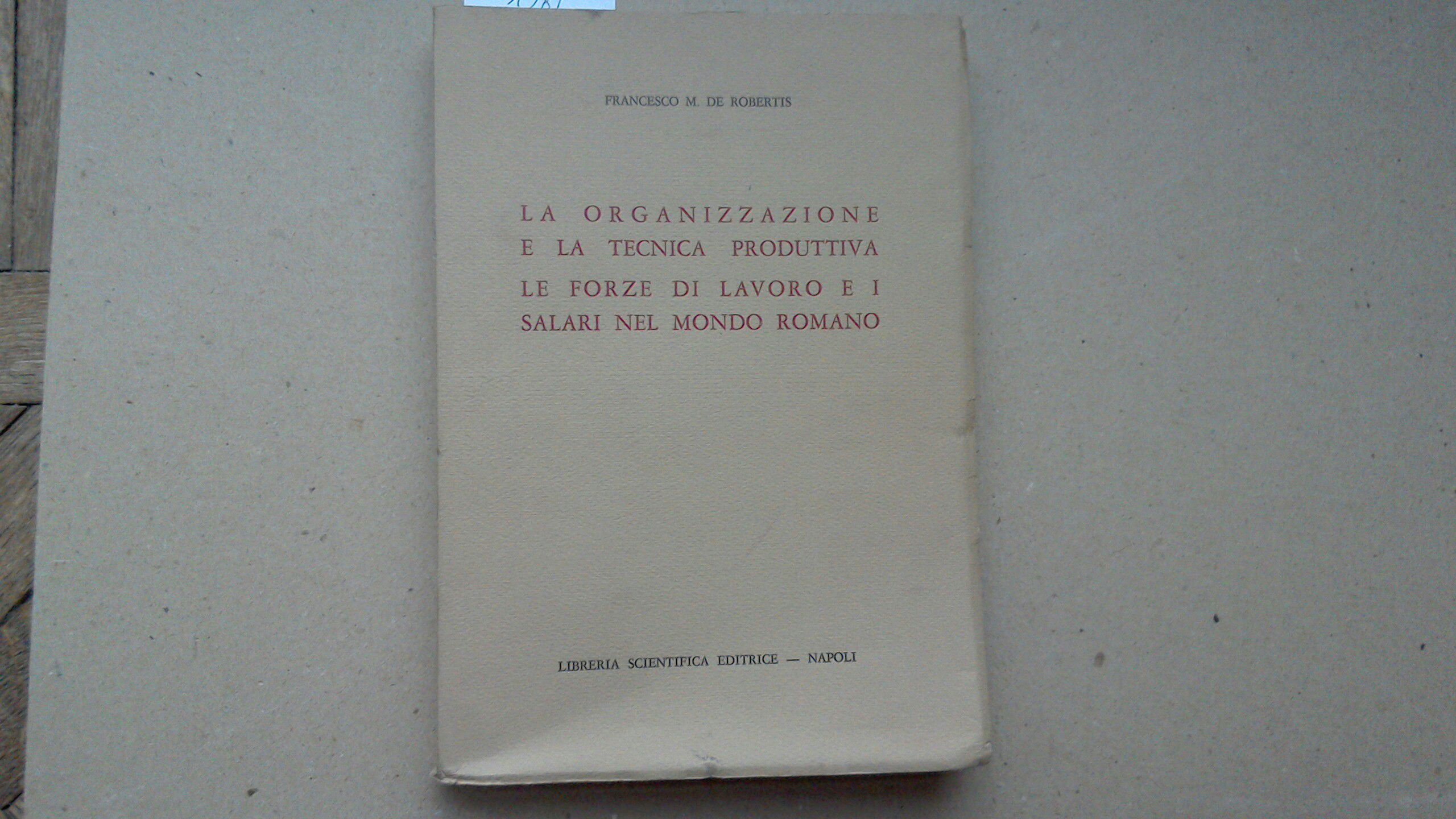 La organizzazione e la tecnica produttiva - le forze di …