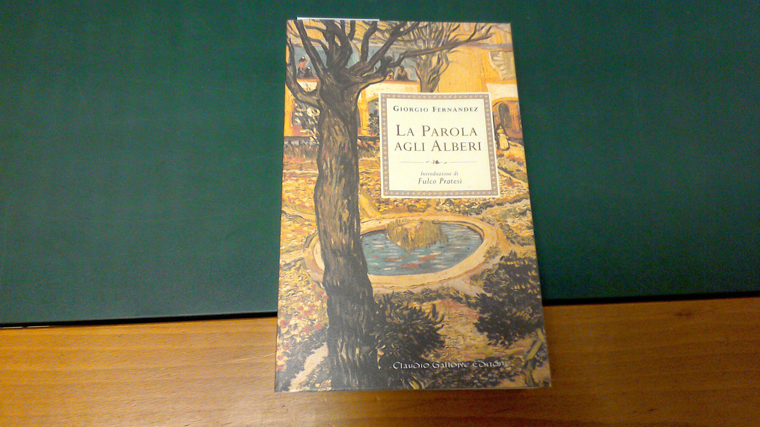 La parola agli alberi