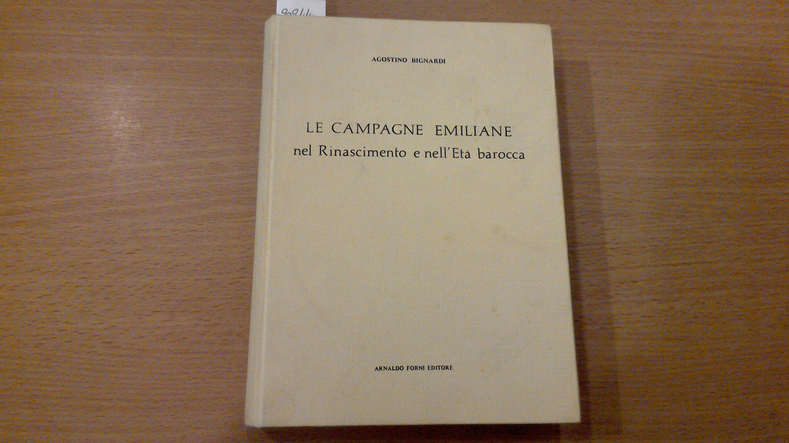 Le campagne emiliane nel Rinascimento e nell'età barocca